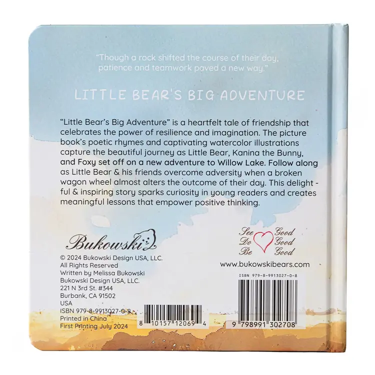 Bukowski Bukowski - Little Bear's Big Adventure Book