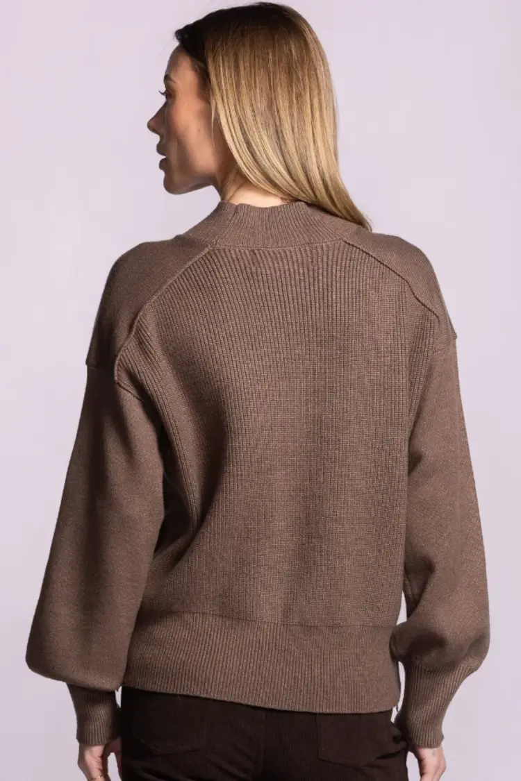 Pink Martini Pink Martini - WINSLOW Sweater w/Side Zip