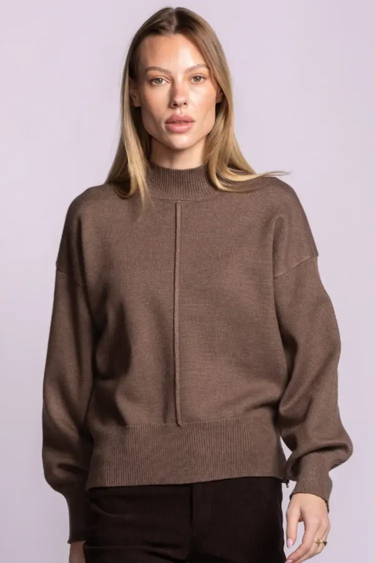 Pink Martini Pink Martini - WINSLOW Sweater w/Side Zip