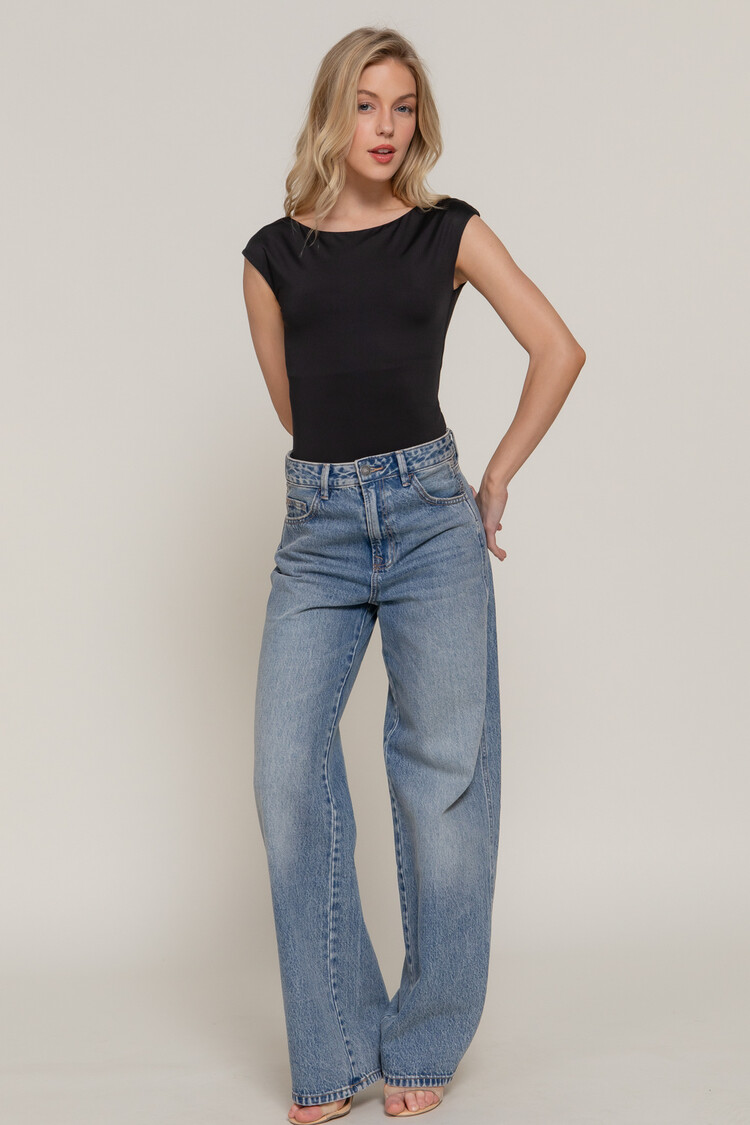 Active USA Active Basic - High Neck Bodysuit