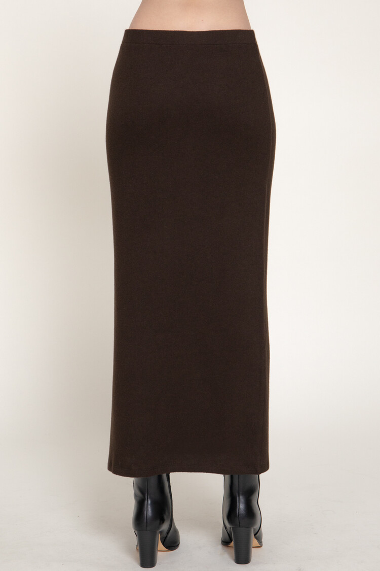 Active USA Active Basic - Brushed Knit Pencil Skirt