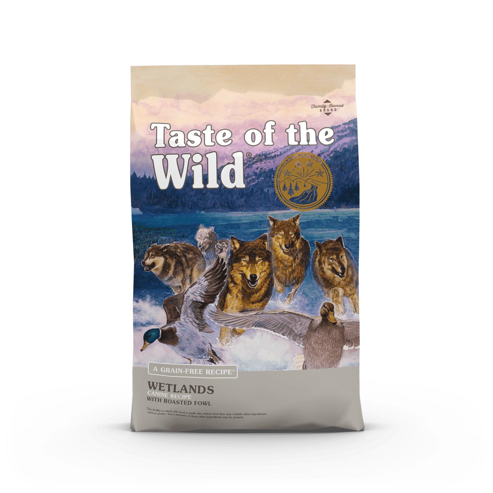 Taste of the Wild Taste of the Wild Dry Dog Food Wetlands Recipe with Roasted Fowl Grain Free