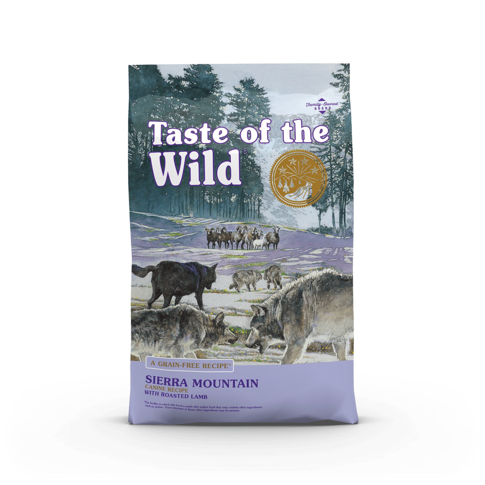 Taste of the Wild Taste of the Wild Dry Dog Food Sierra Mountain Recipe with Roasted Lamb Grain Free