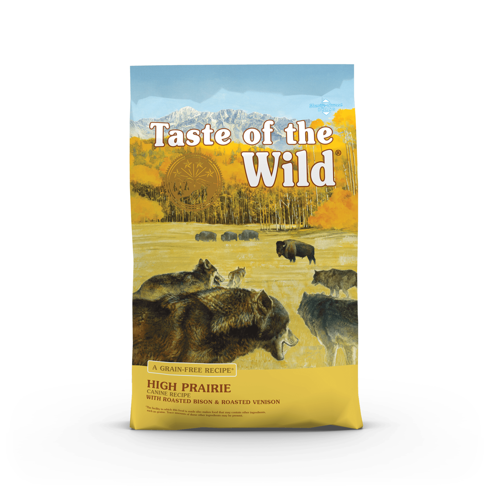 Taste of the Wild Taste of the Wild Dry Dog Food High Prairie Recipe with Roasted Bison & Venison Grain Free