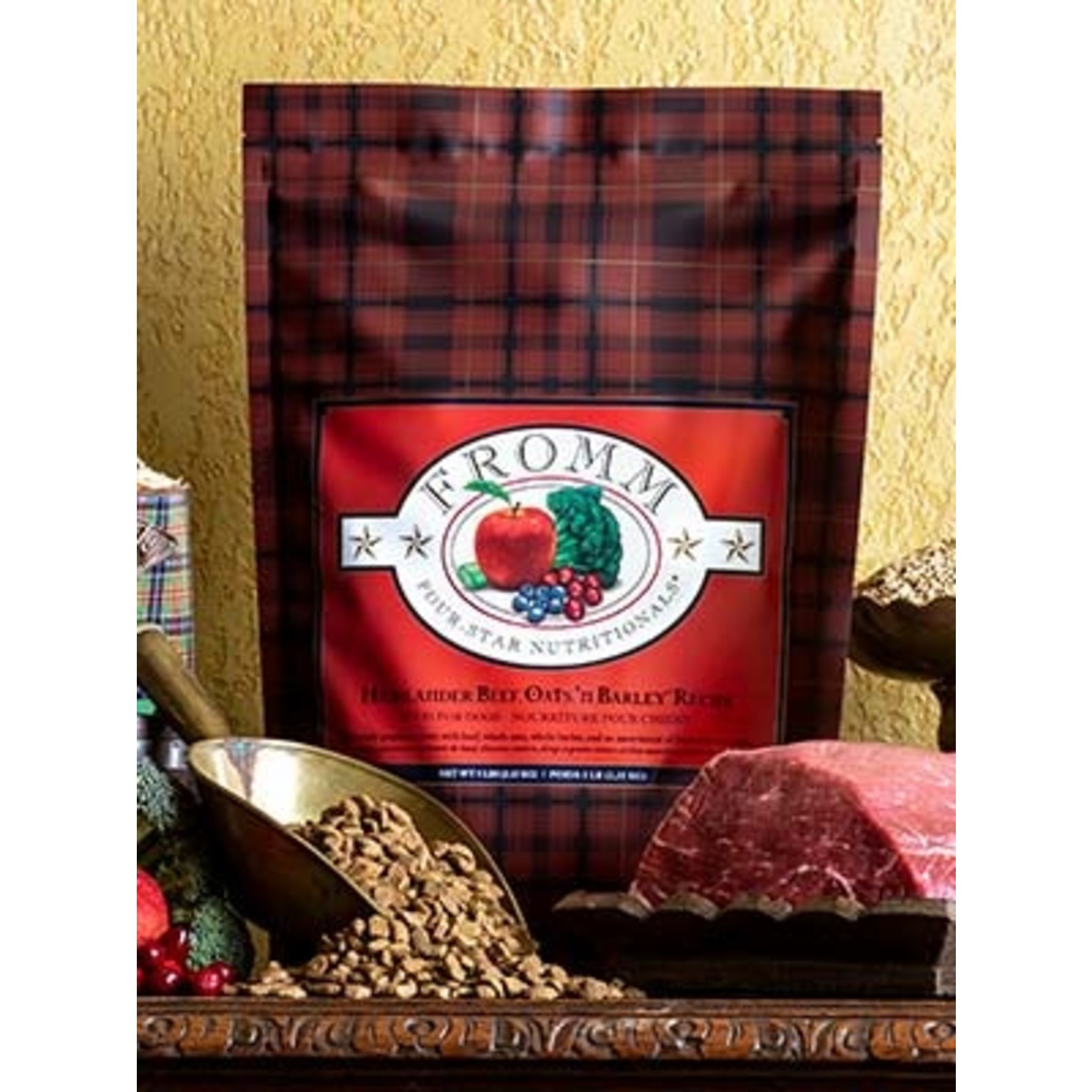 Fromm Fromm Dry Dog Food 4Star Nutritionals Highlander Beef, Oats, 'n Barley Recipe Grain Inclusive