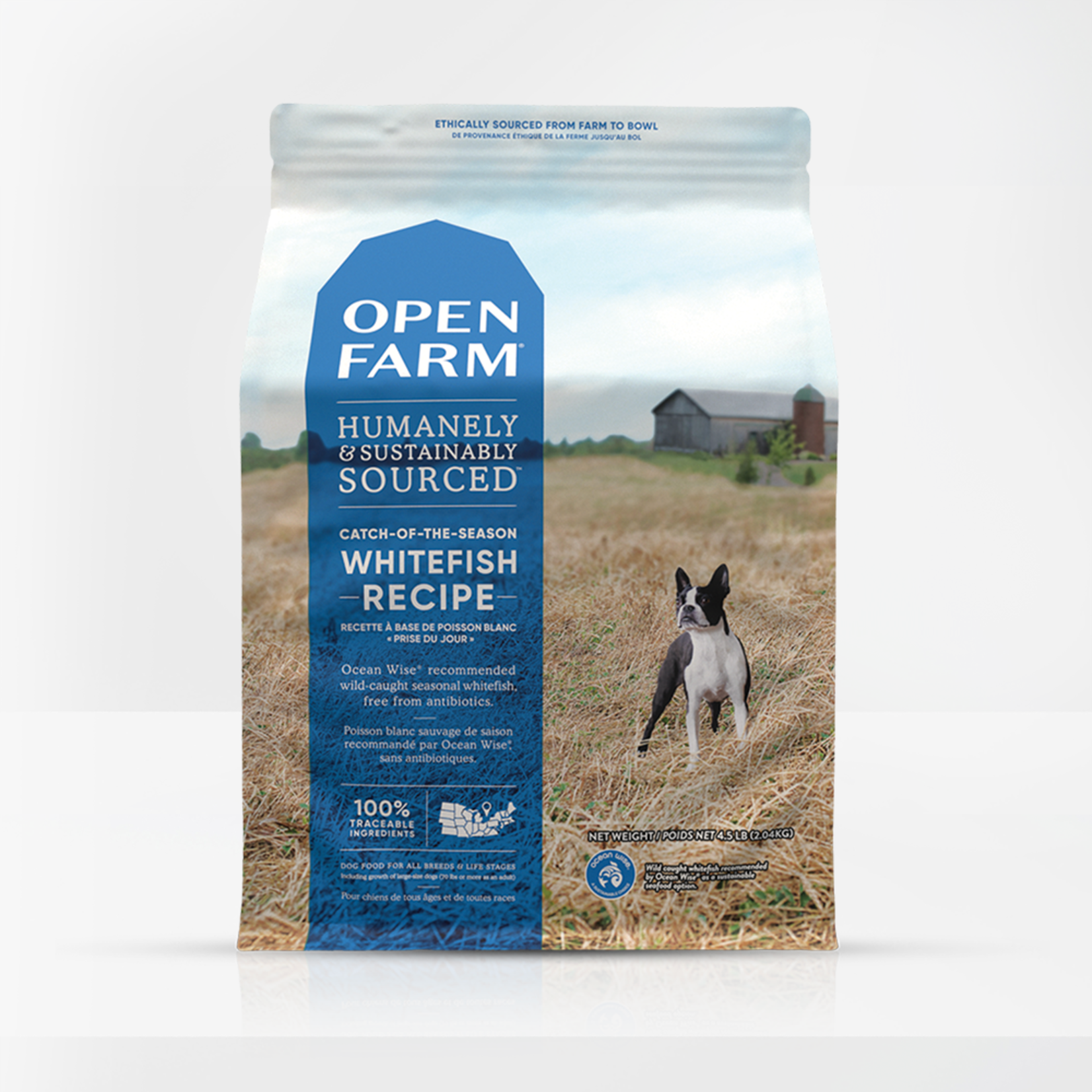 Open Farm Open Farm Dry Dog Food Catch of the Season Whitefish Recipe Grain Free