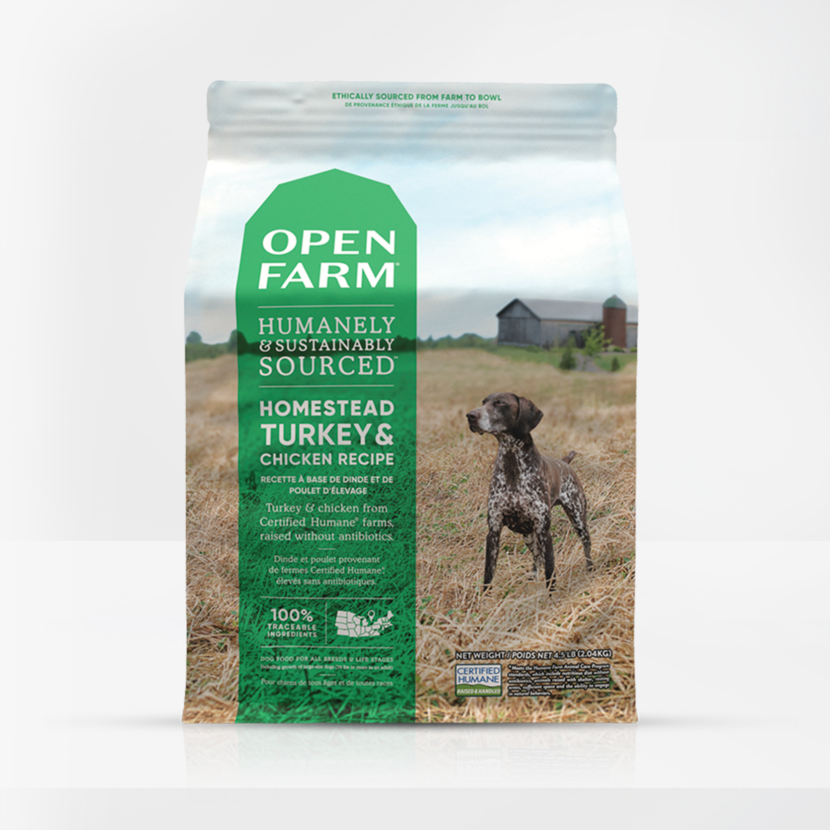 Open Farm Open Farm Dry Dog Food Homestead Turkey & Chicken Recipe Grain Free