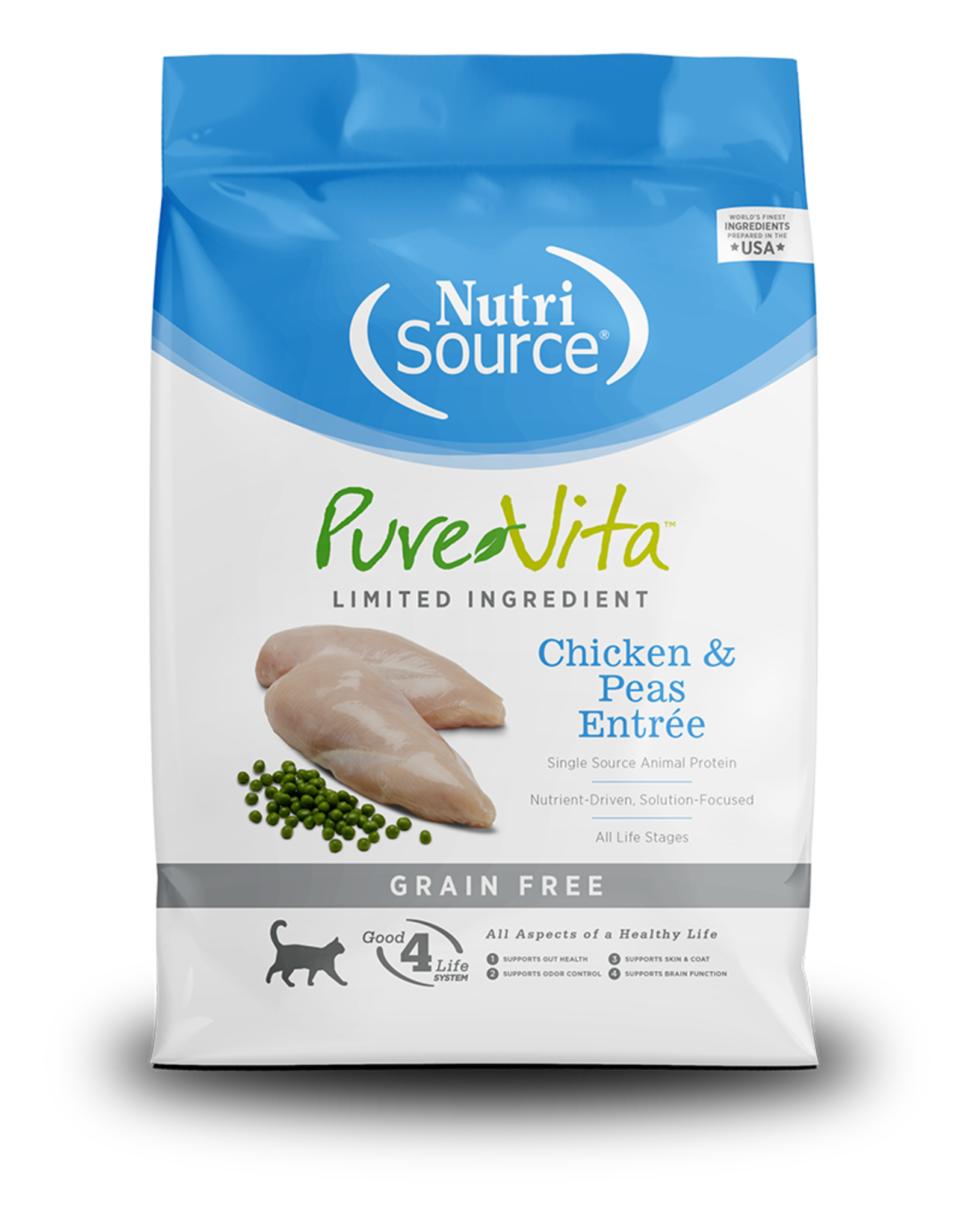 Pure Vita Cat Dry Chicken Pea - Howl