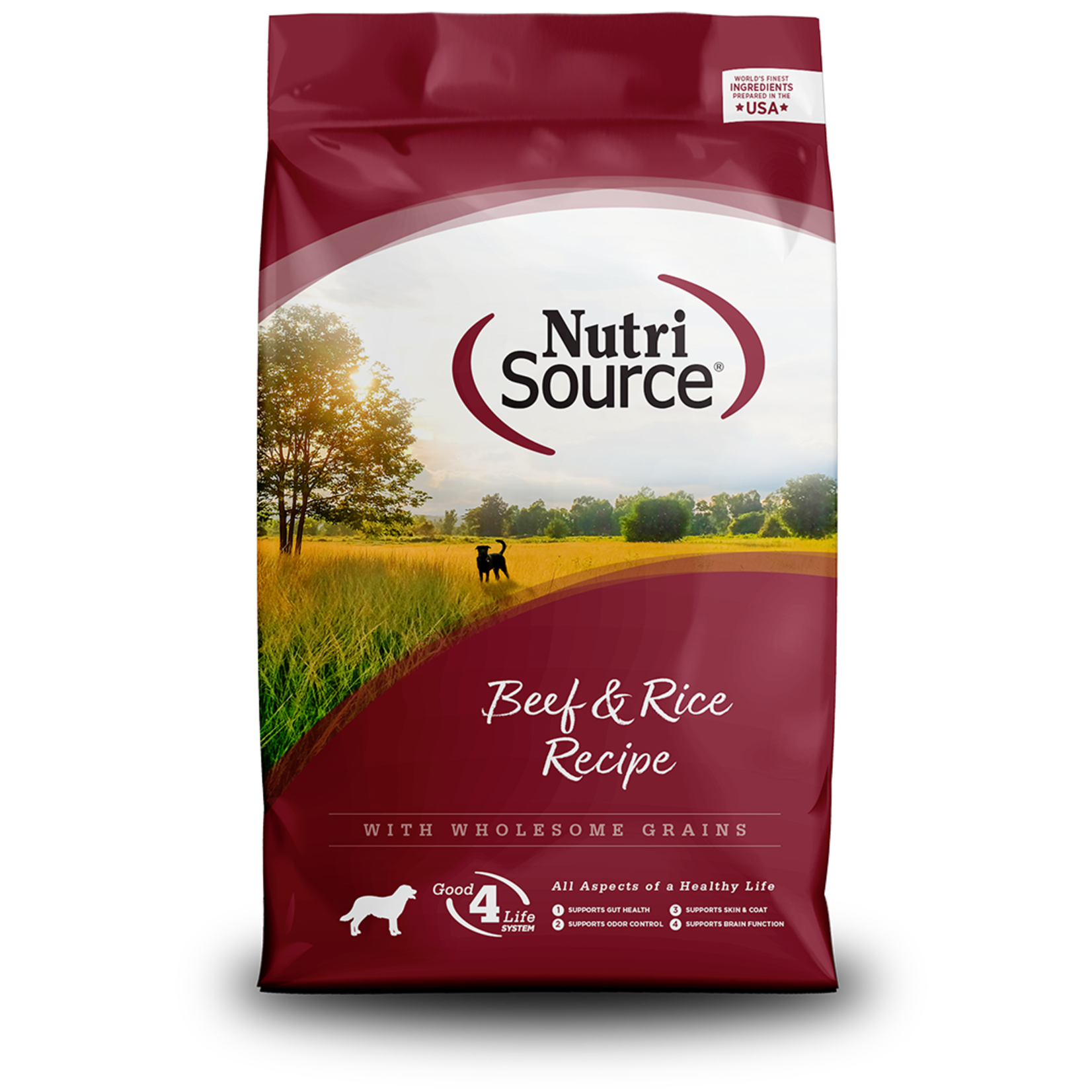 NutriSource NutriSource Dry Dog Food Beef & Rice Recipe Grain Inclusive