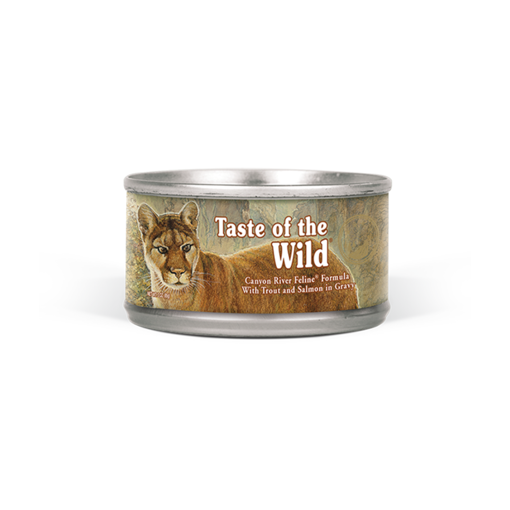 Taste of the Wild Taste of the Wild Wet Cat Food Canyon River Formula with Trout & Salmon in Gravy 3oz Can Grain Free