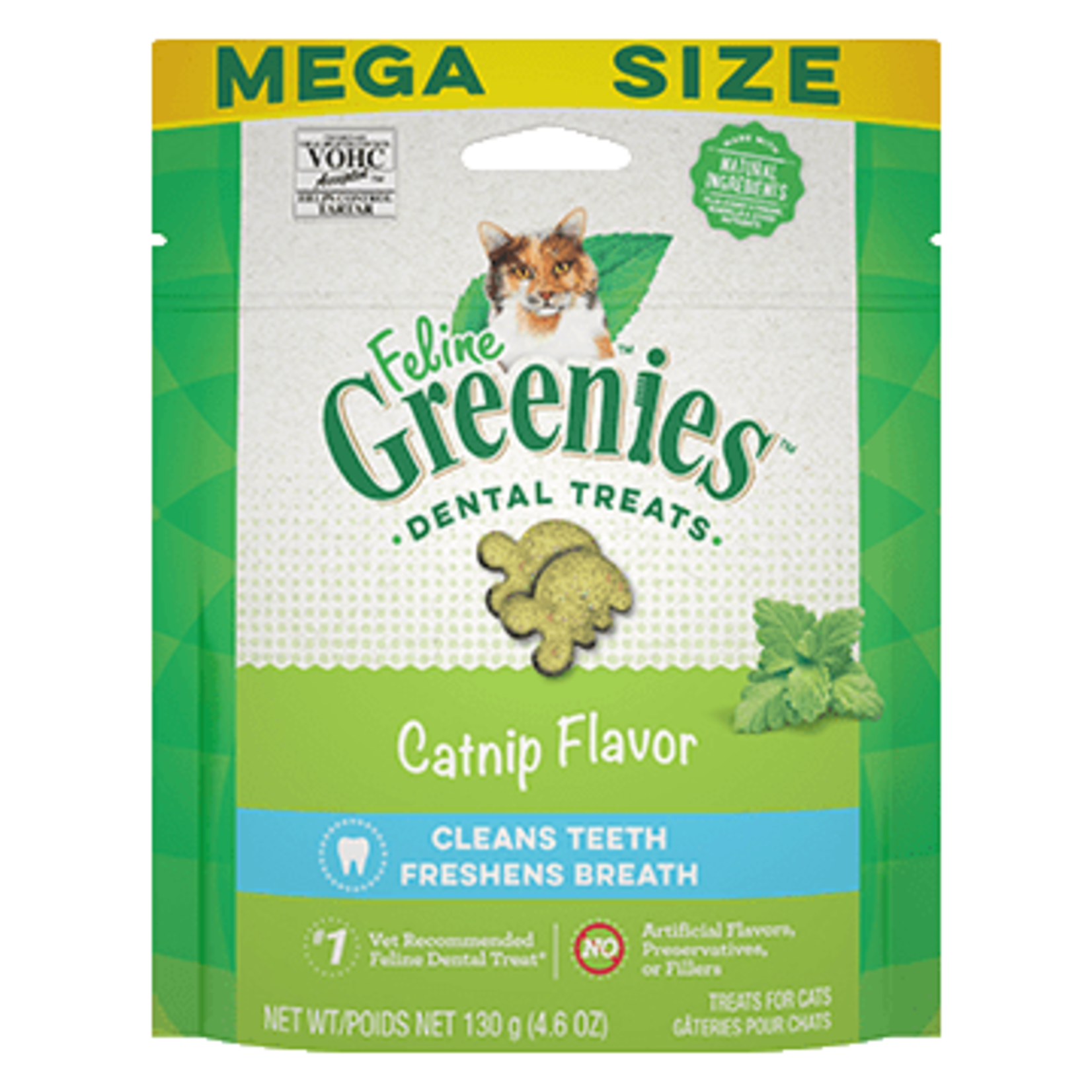 Greenies Feline Greenies Cat Dental Treats Catnip Flavor