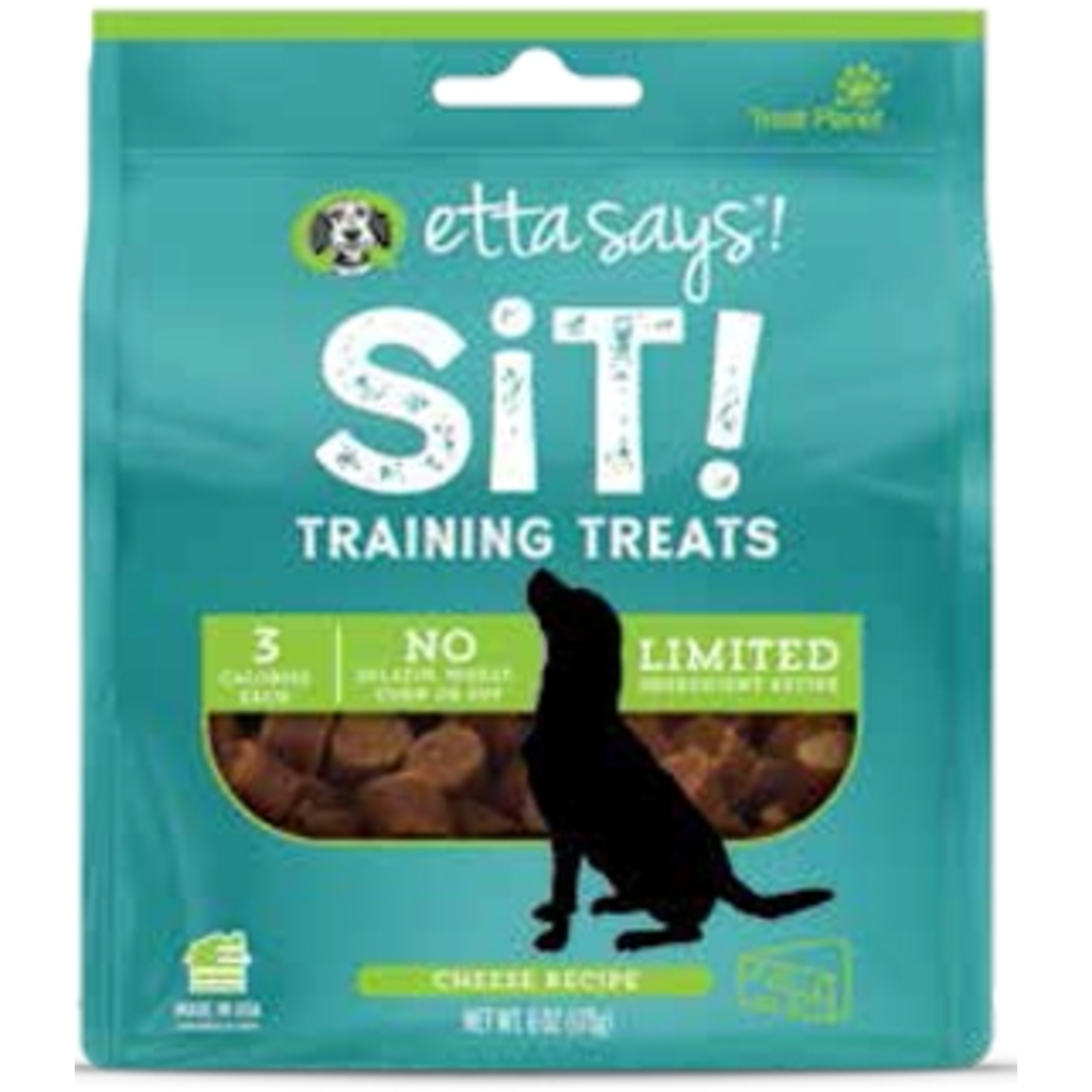 Treat Planet Etta Says Sit Dog Training Treats Cheese Recipe 6oz