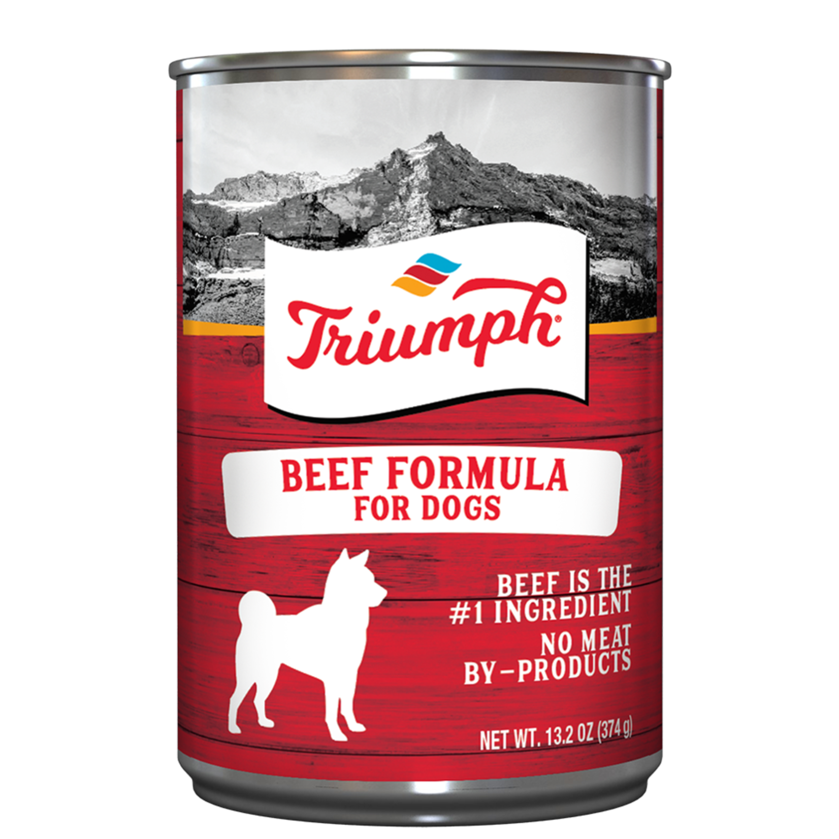 Triumph Triumph Wet Dog Food Beef Formula 13oz Can