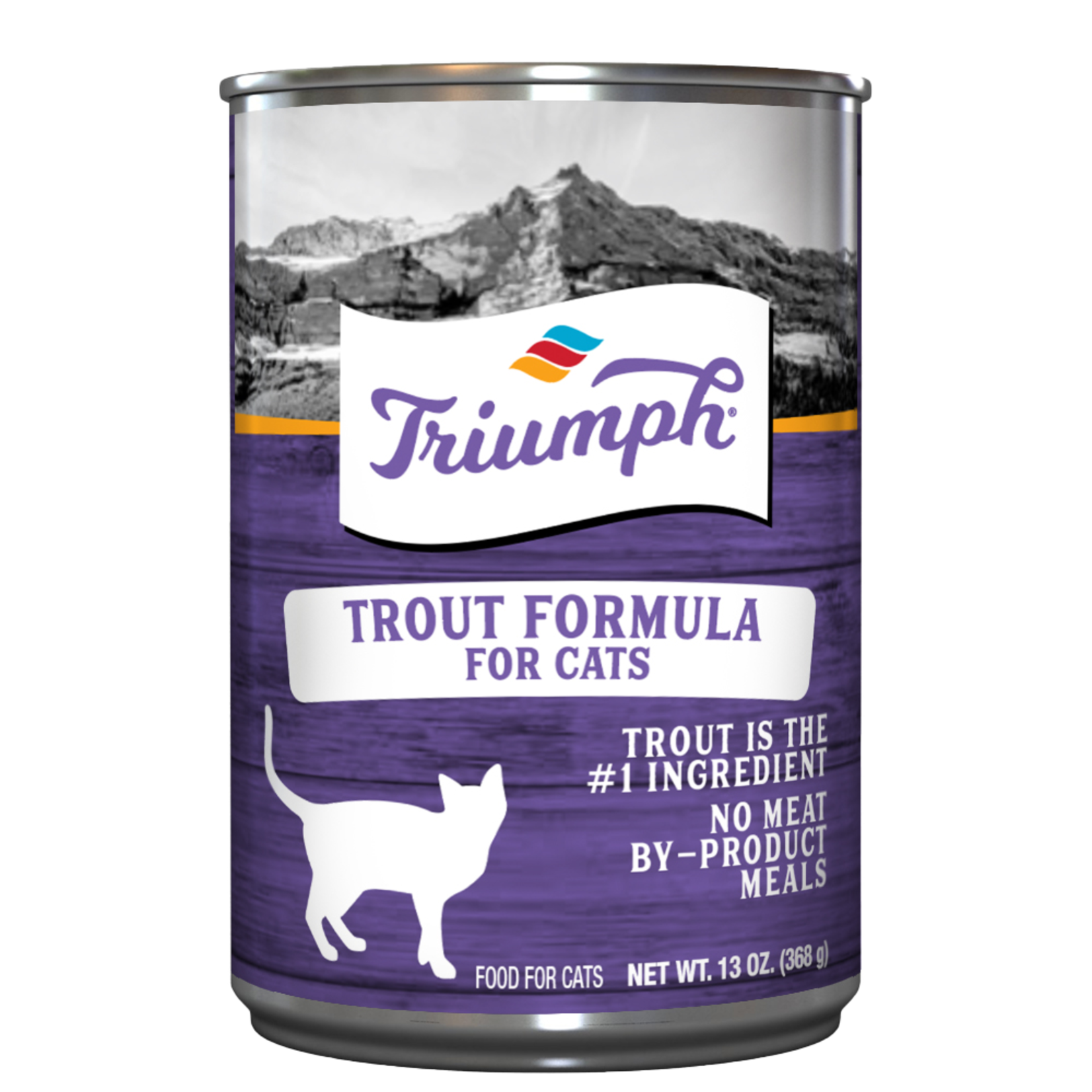Triumph Triumph Wet Cat Food Trout Formula 13oz Can