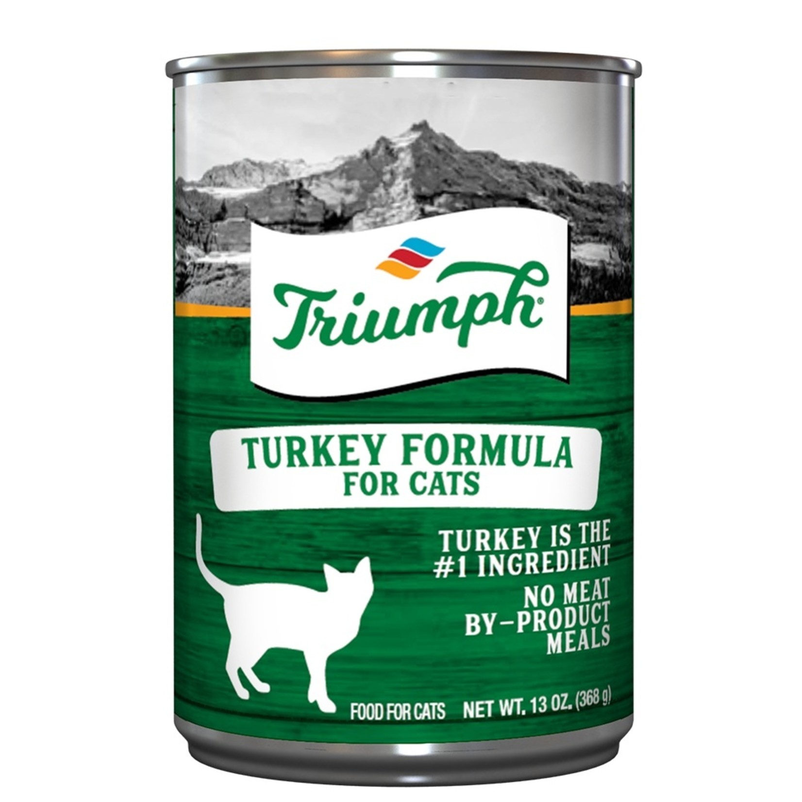 Triumph Triumph Wet Cat Food Turkey Formula 13oz Can
