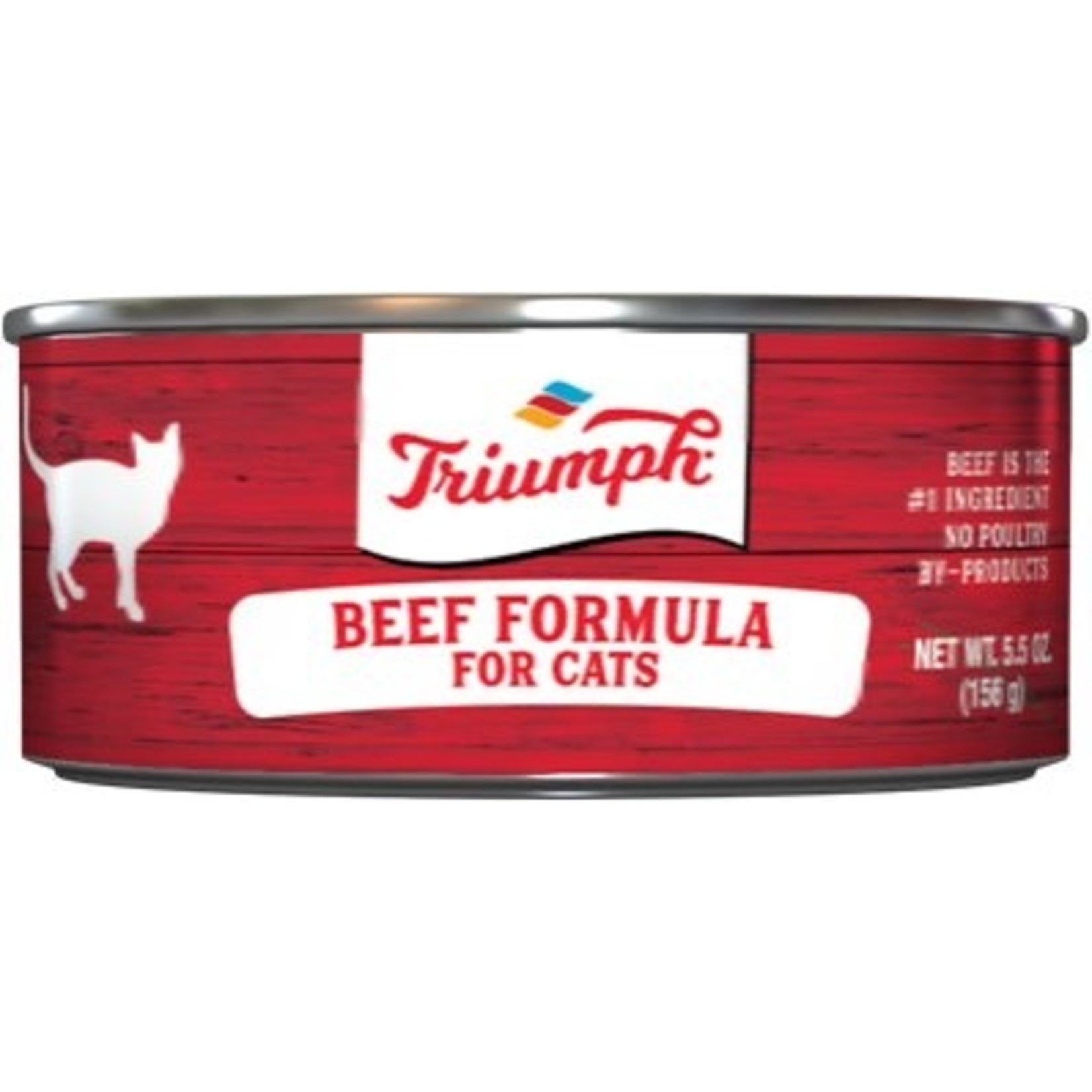 Triumph Triumph Wet Cat Food Beef Formula 5.5oz Can
