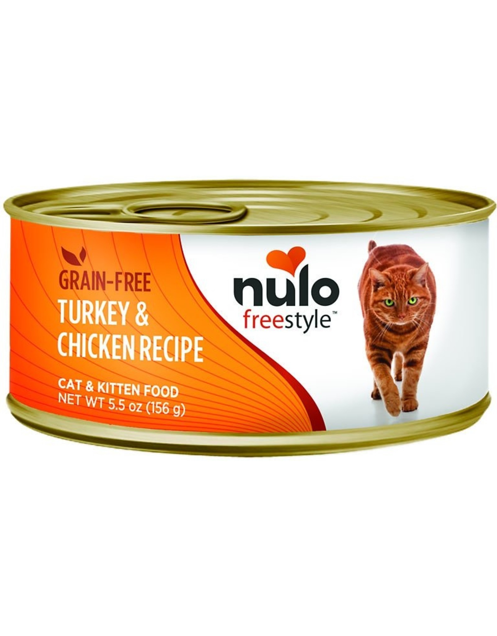 Nulo Freestyle Wet Cat Food Turkey & Chicken Pate 5.5oz Can Howl