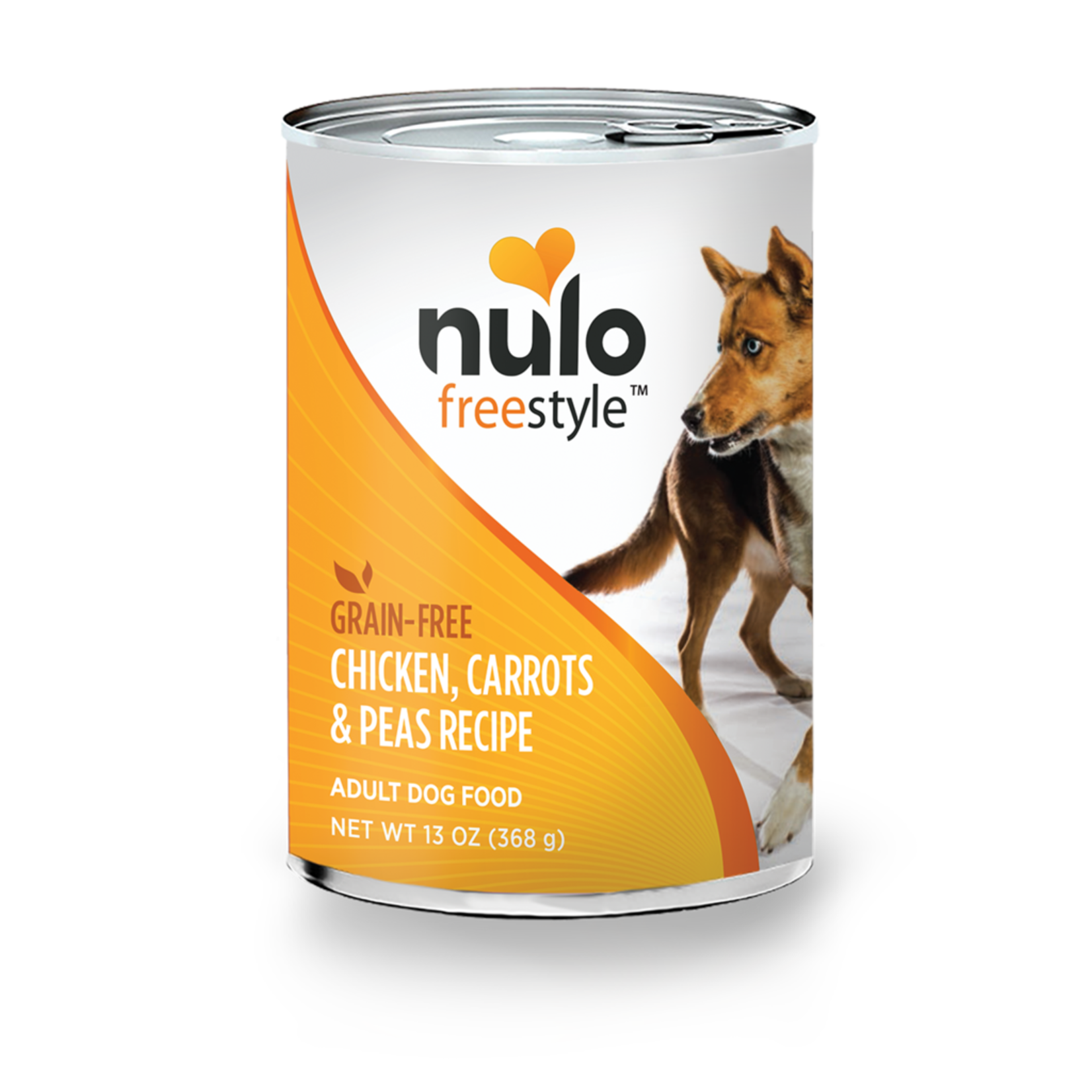 Nulo Nulo Freestyle Wet Dog Food Chicken, Carrots, & Peas Recipe 13oz Can Grain Free