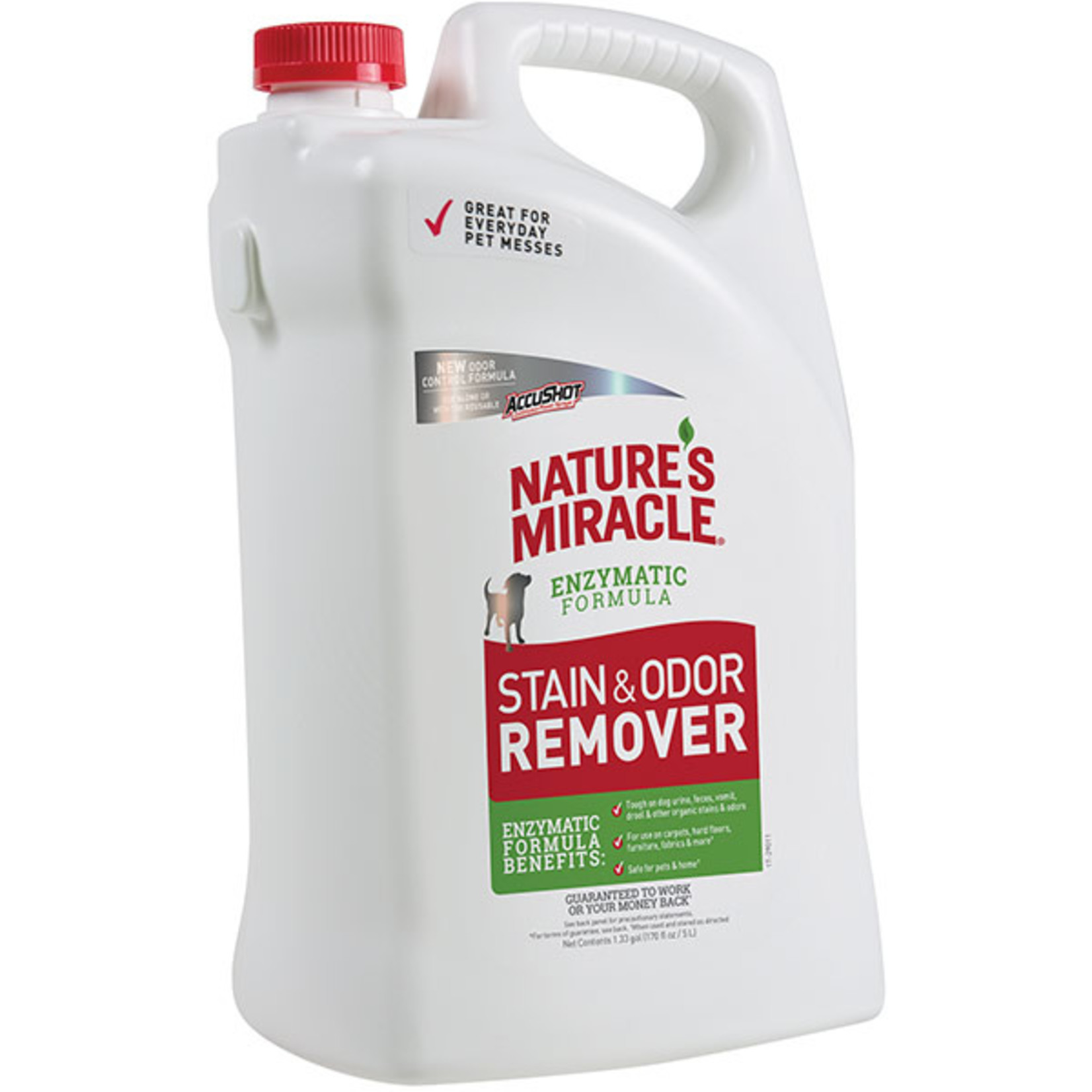 Natures Miracle Nature's Miracle Dog Stain & Odor Remover Enzymatic Formula 170oz Refill