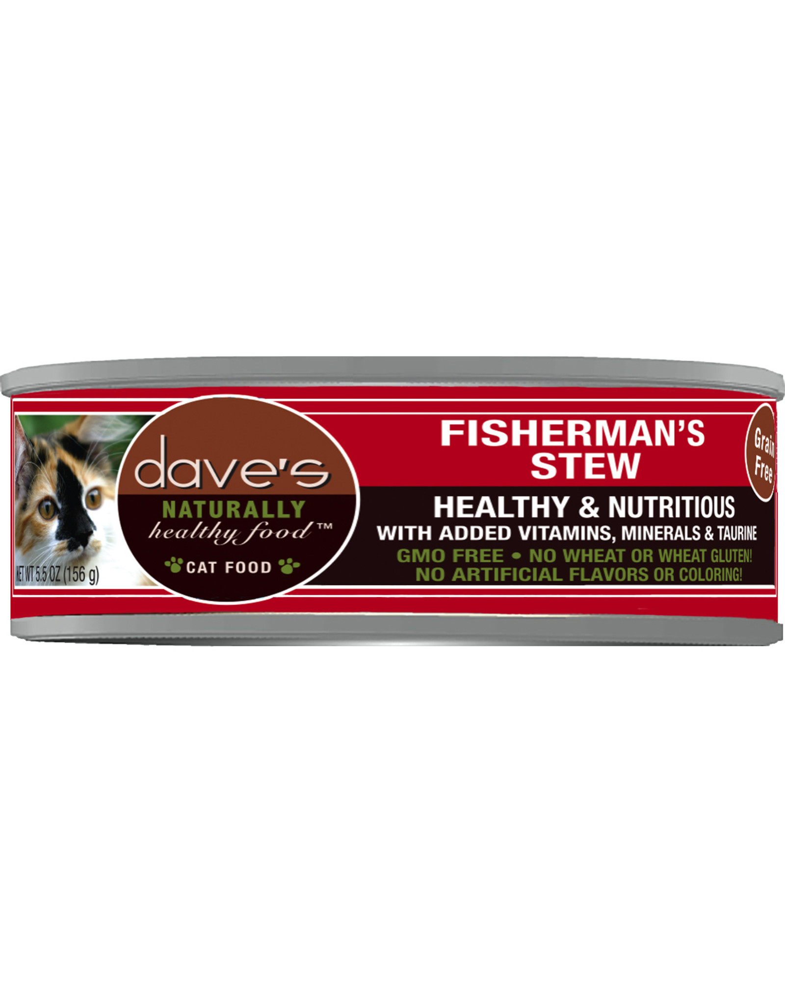 Dave S Wet Cat Food Fisherman S Stew 5 5oz Can Howl