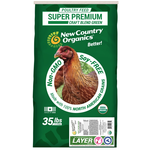 New Country Organics New Country Organic Chicken Feed Layer Pellet 35lb