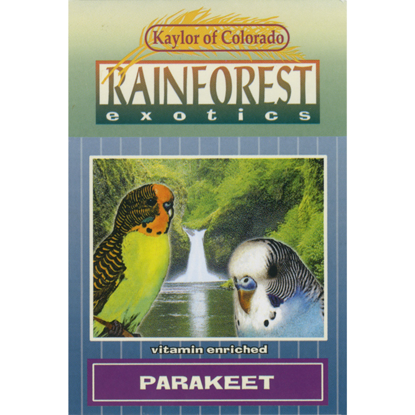 Kaylor of Colorado Kaylor of Colorado Rainforest Exotics Premium Natural Vitamin Enriched Parakeet Food