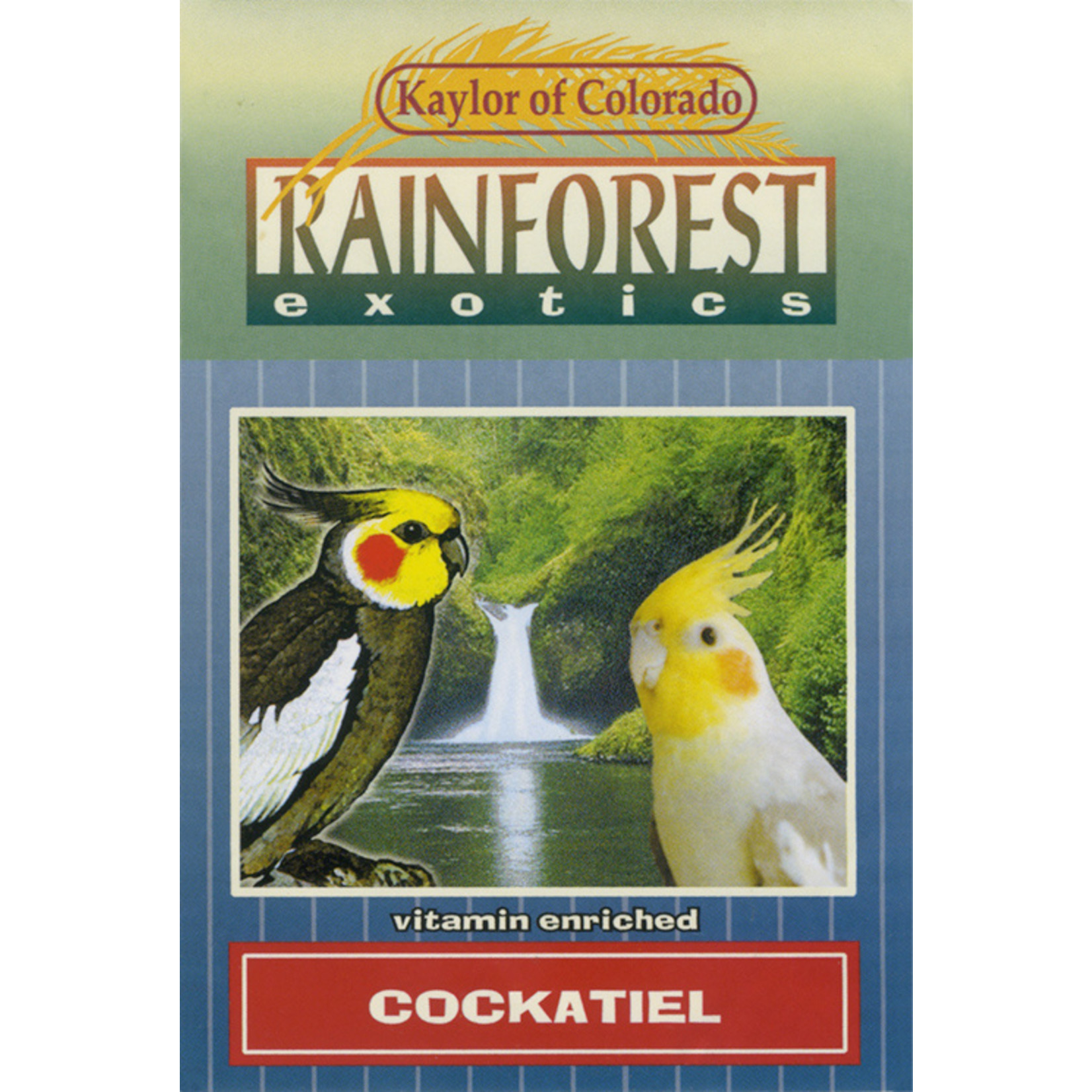 Kaylor of Colorado Kaylor of Colorado Rainforest Exotics Premium Natural Vitamin Enriched Cockatiel Food