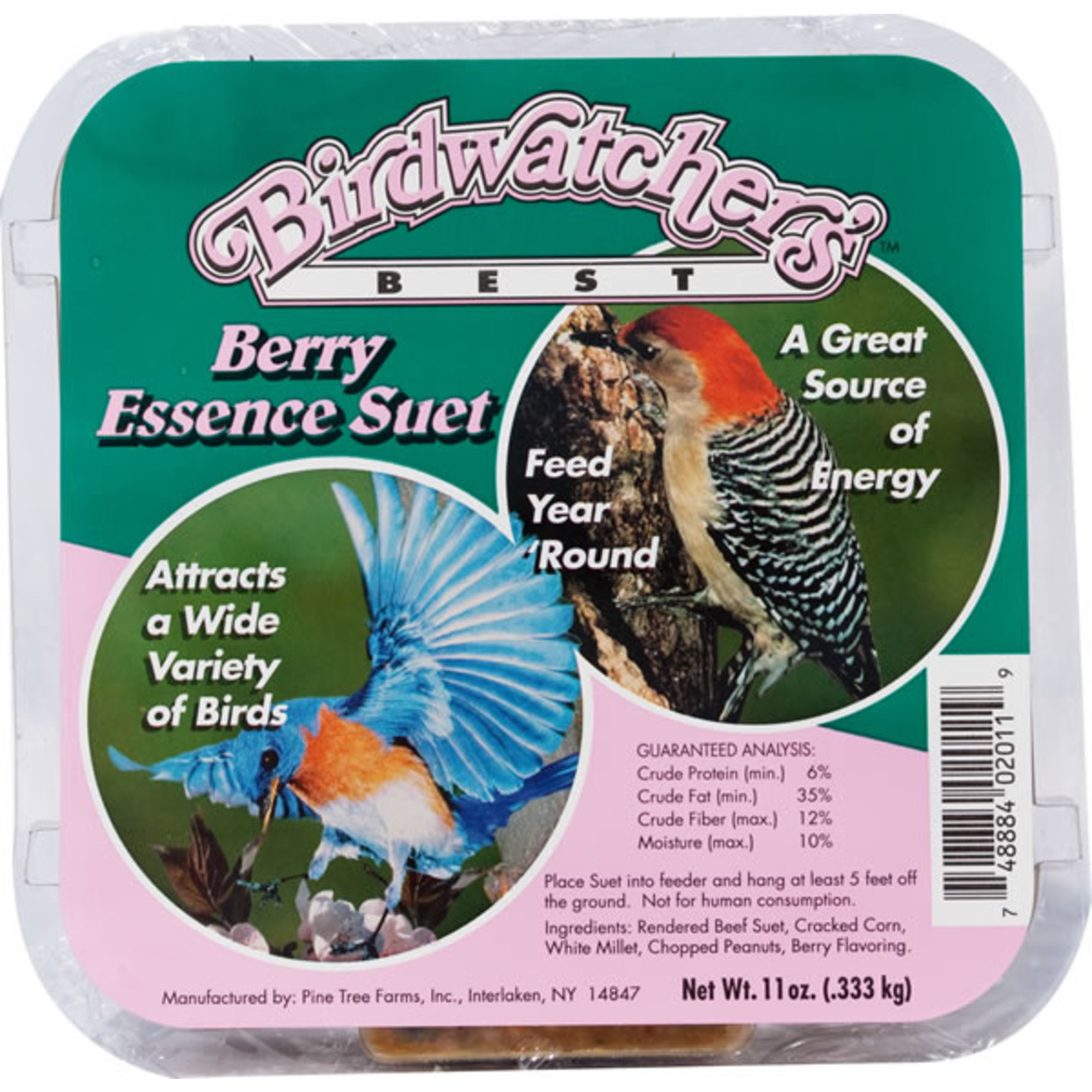 Birdwatchers Best Birdwatcher's Best Suet Berry Essence 11oz