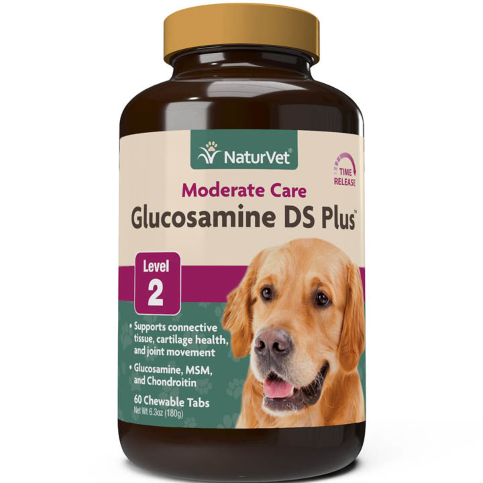 naturVet NaturVet Glucosamine DS+ Moderate Care Level 2 Joint Health Chewable Tablets for Dogs and Cats - 60ct, 150ct
