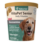 naturVet NaturVet VitaPet Senior Vitamins plus Glucosamine Chew 60ct