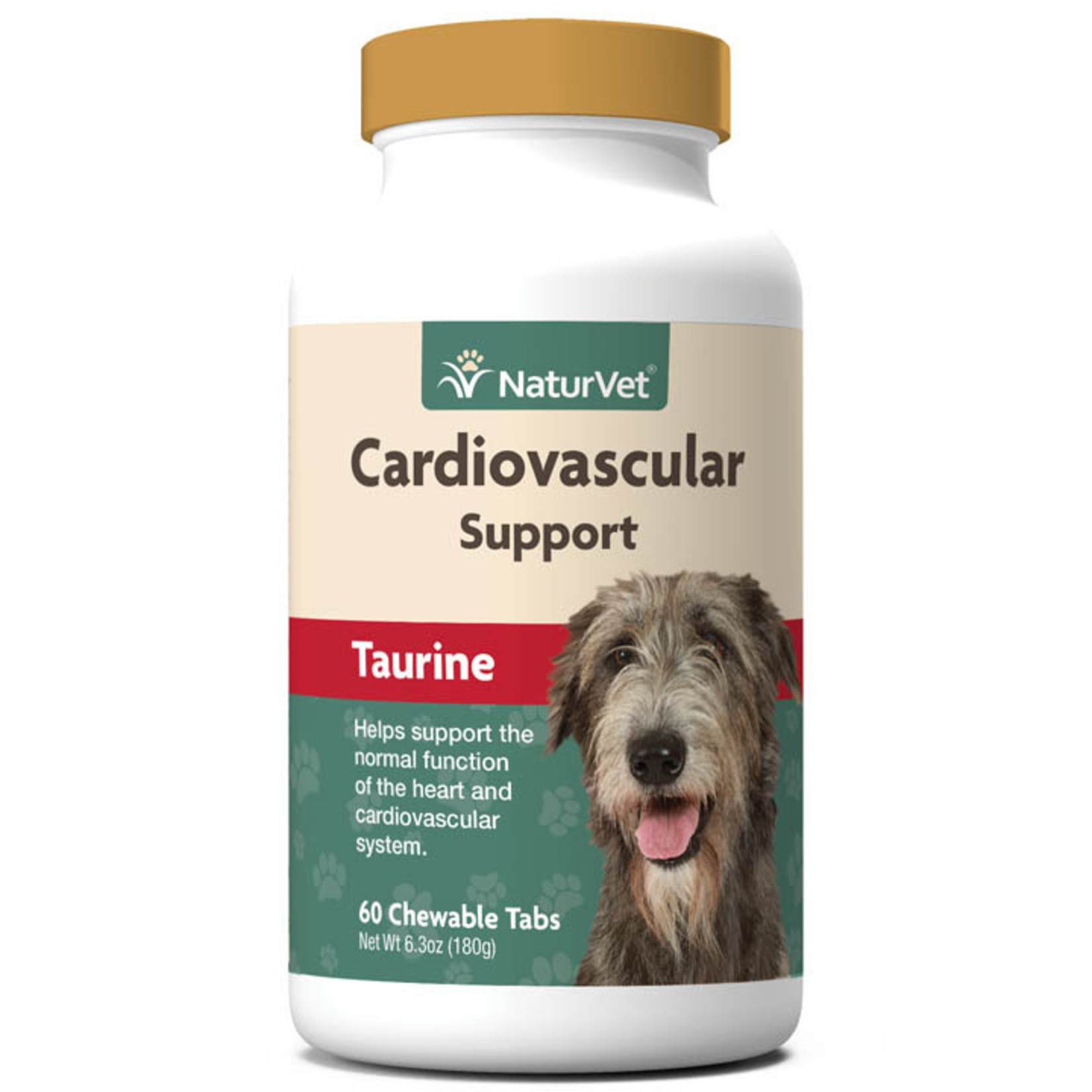 naturVet NaturVet Dog Cardiovascular Support with Taurine Chewable Tablets 60ct