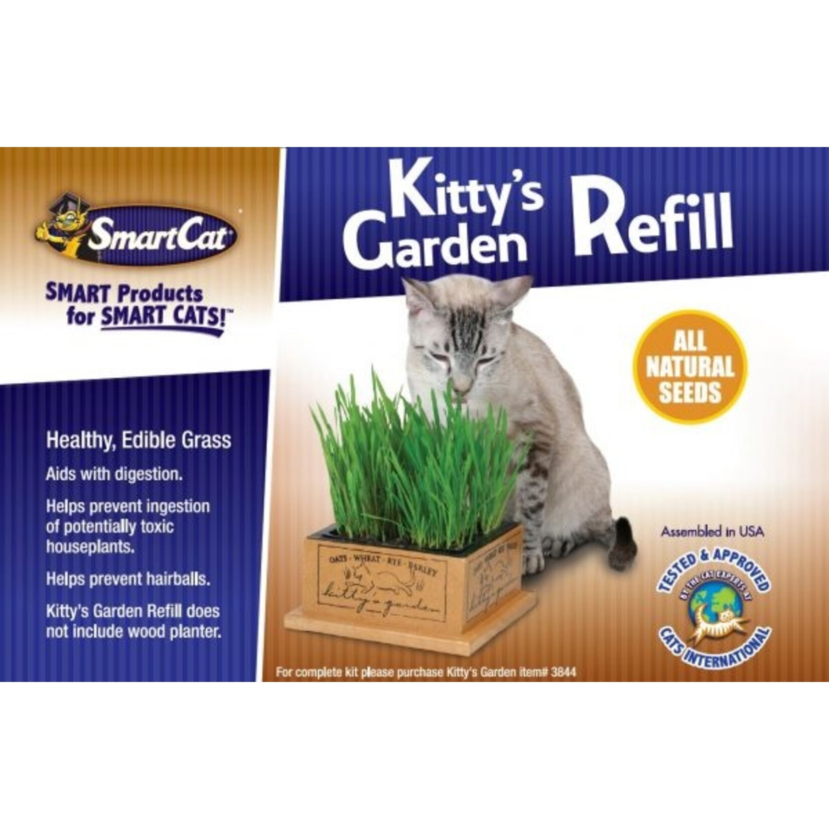 Pioneer Pet Products / Smart Cat Kitty's Garden Cat Grass Refill Kit