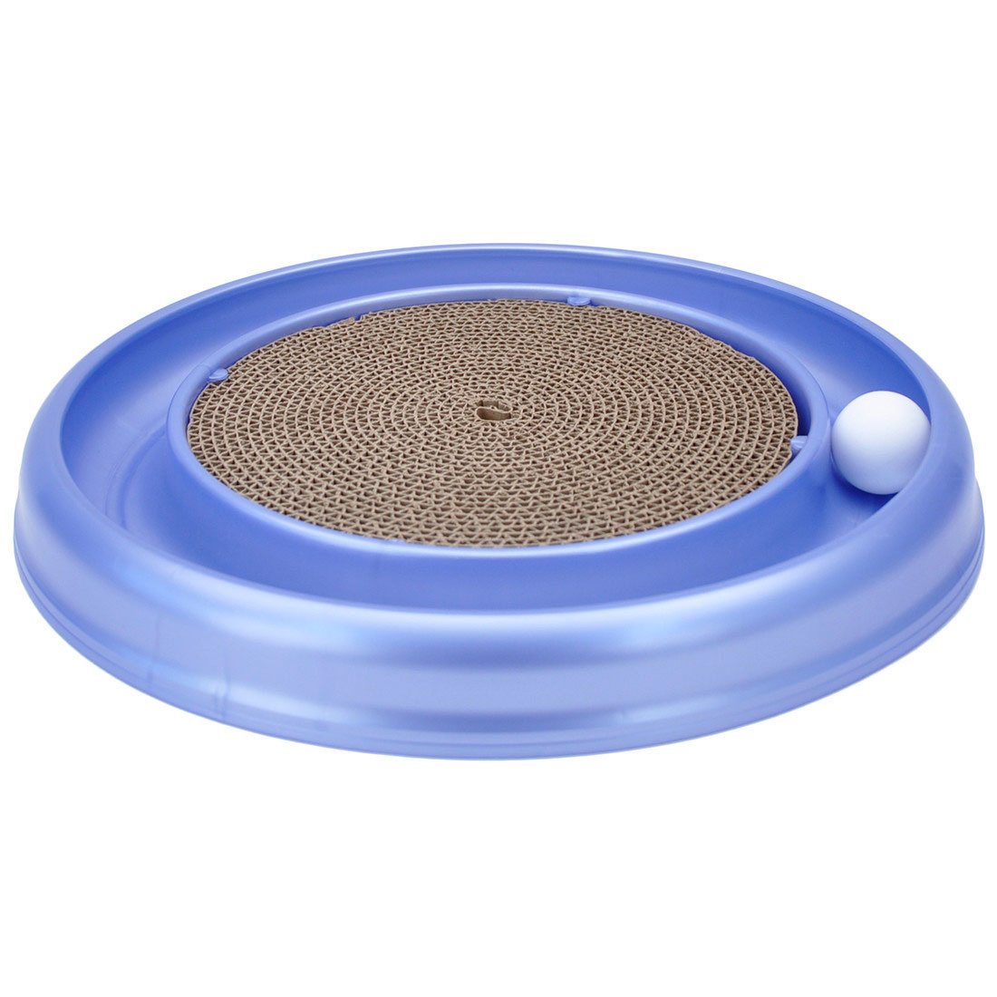 Turbo Chaser Ball Track and Scratching Cat Toy Howl