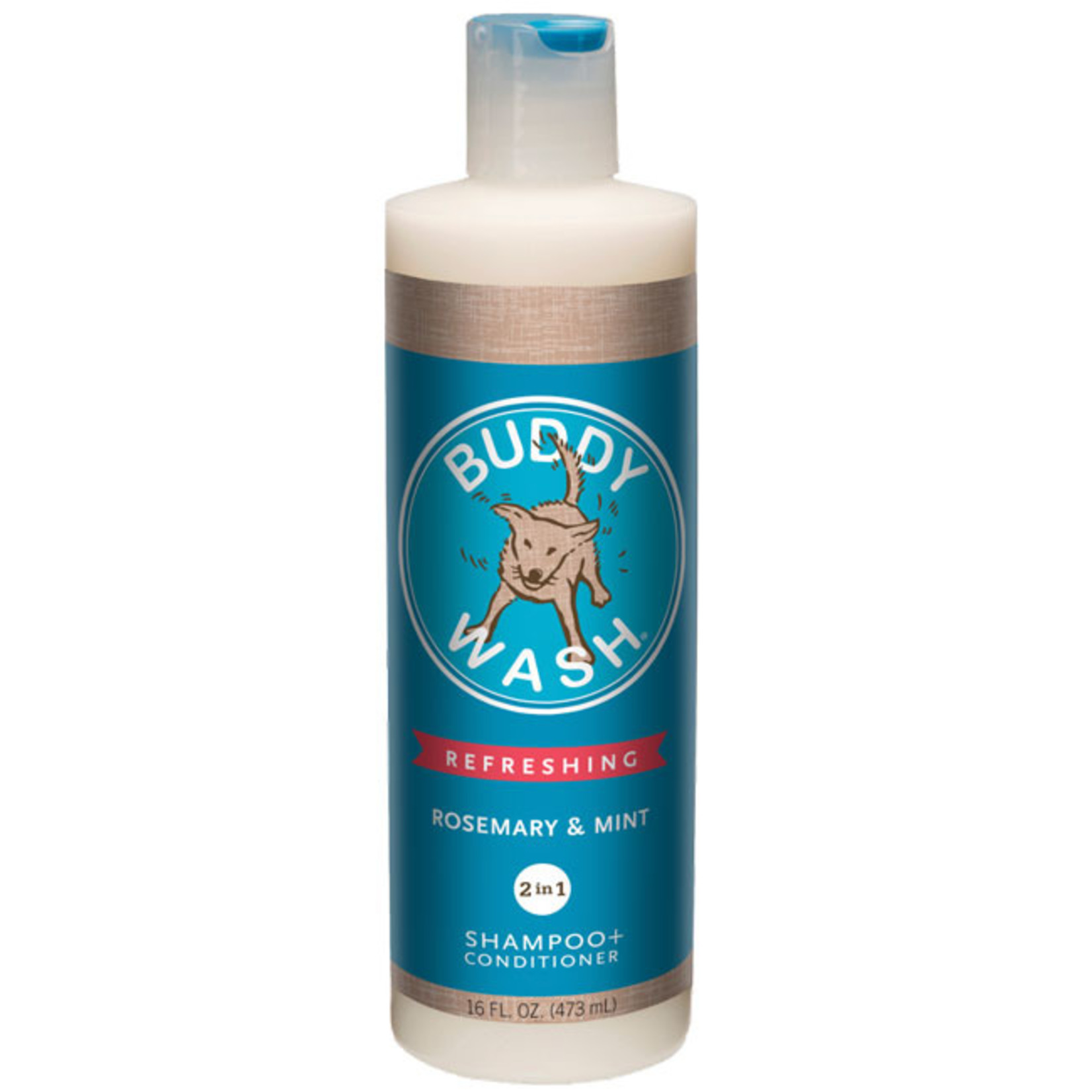 Cloud Star Buddy Wash 2-in-1 Rosemary & Mint Shampoo & Conditioner for Dogs 16oz