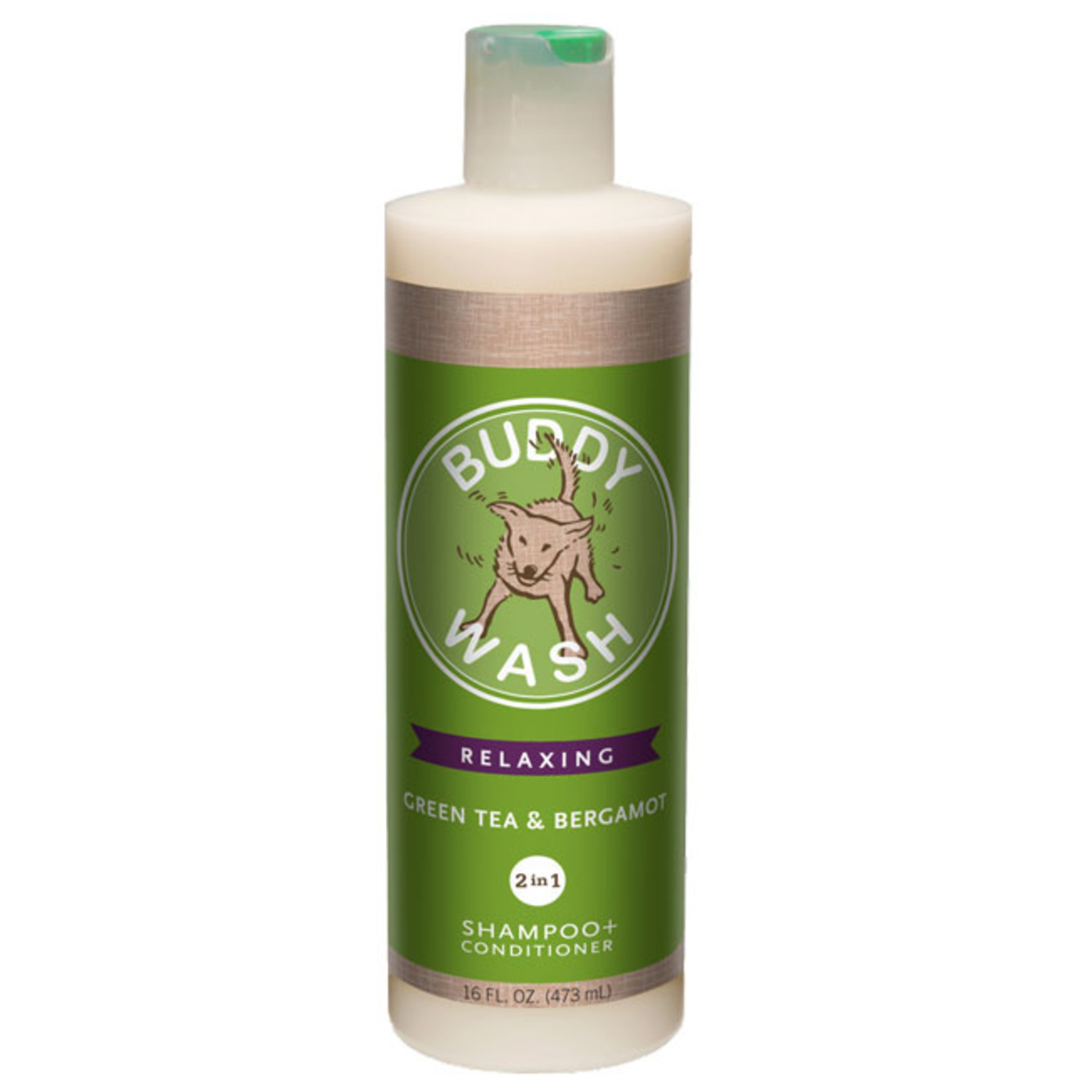 Cloud Star Buddy Wash 2-in-1 Green Tea & Bergamot Shampoo & Conditioner for Dogs 16oz