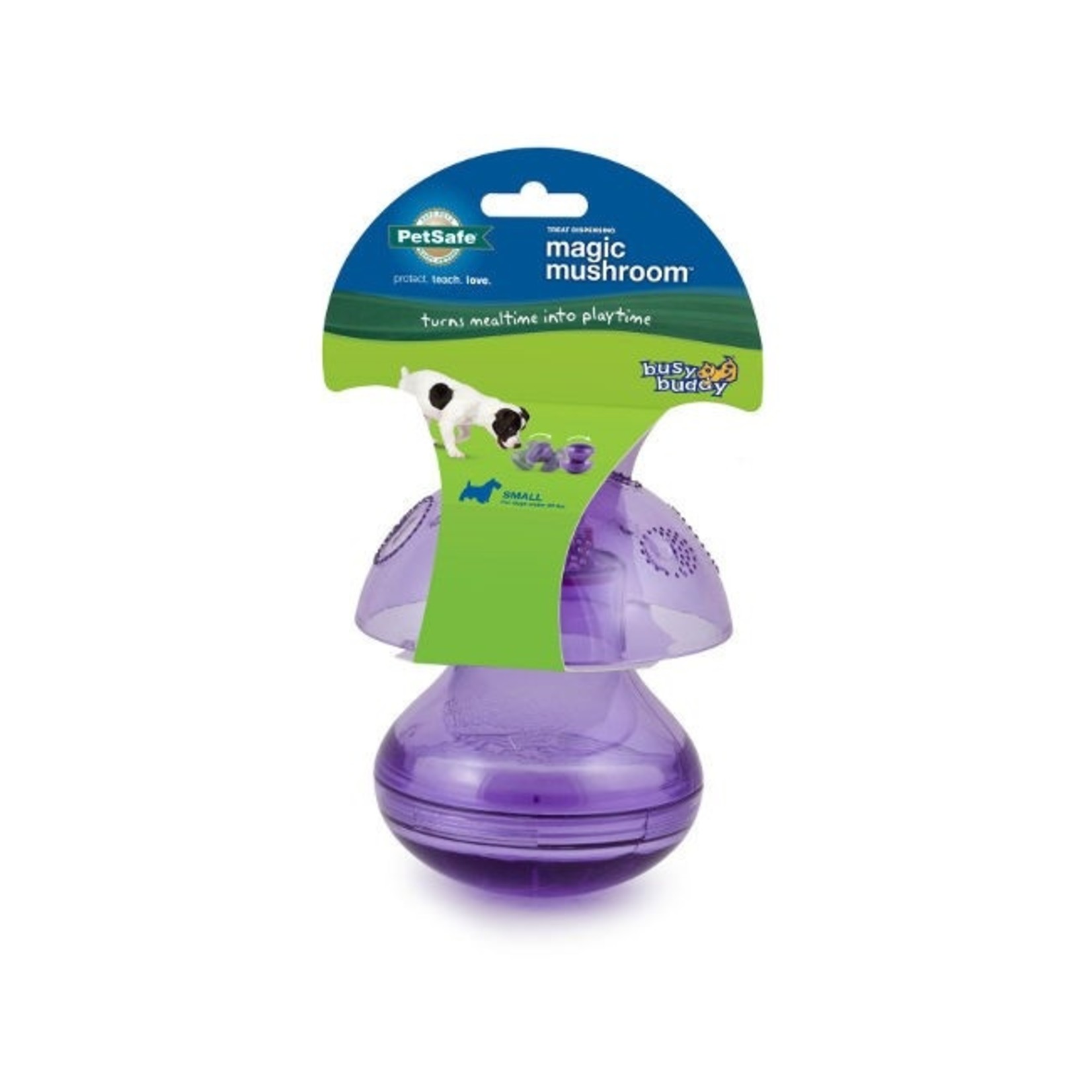 PetSafe Busy Buddy Twist 'n Treat Dispensing Dog Toy - Medium,Purple,Large  Breeds