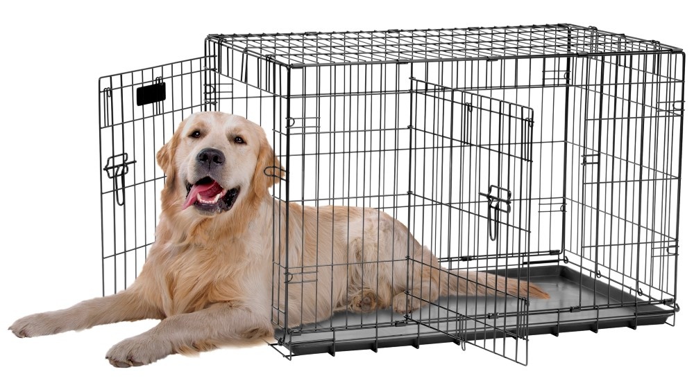 retriever 2 door wire crate