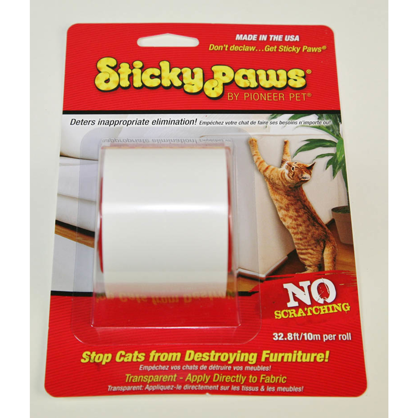 Pioneer Pet Products / Smart Cat Pioneer Pet Sticky Paws No Scratch Sticky Furniture Strips