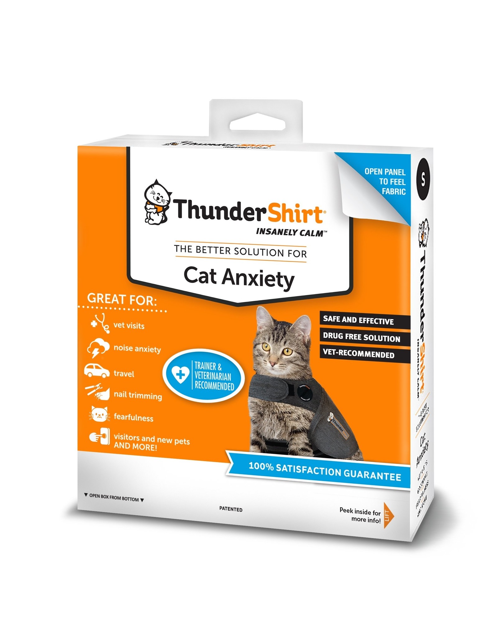 ThunderShirt Calming Vest for Cats Howl