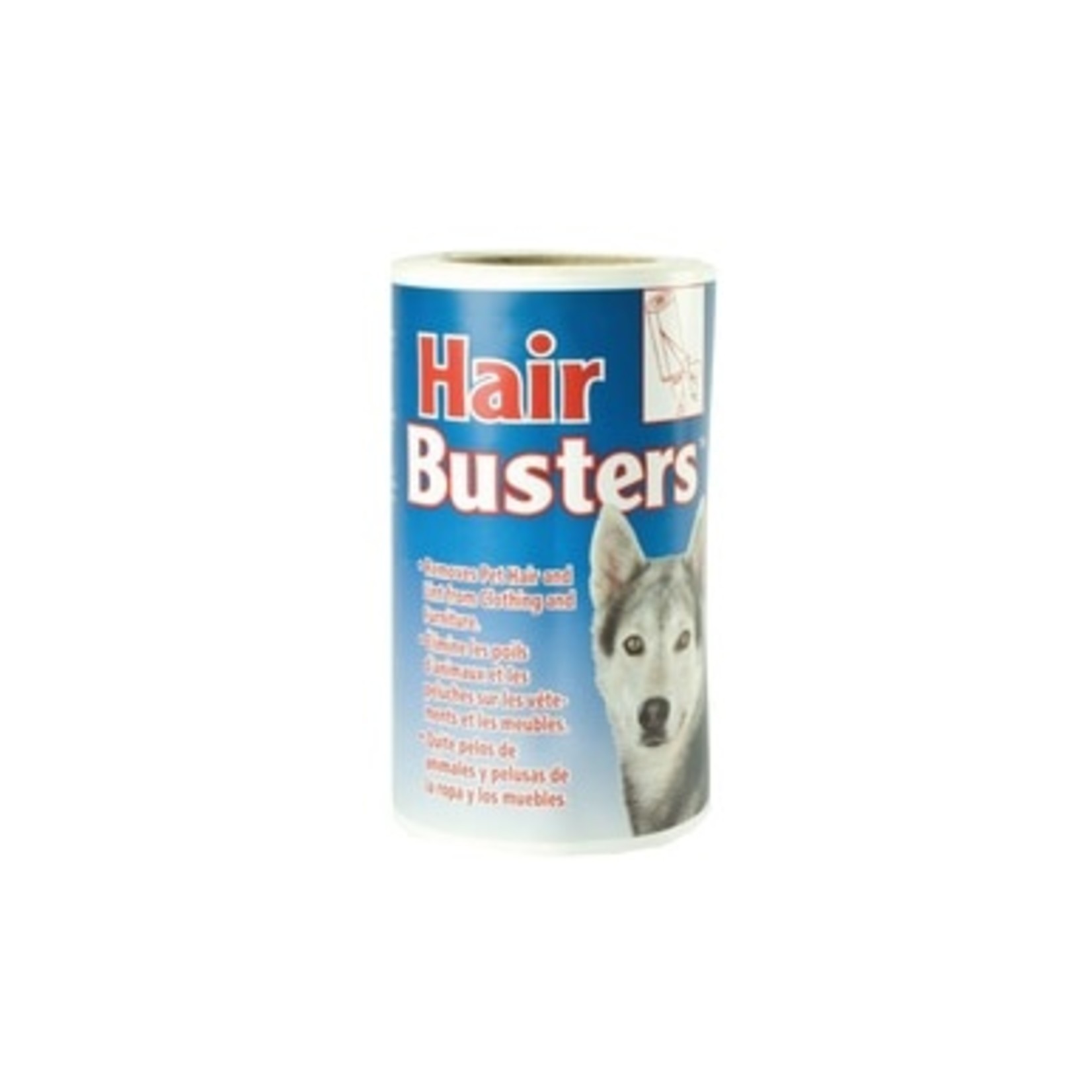 Hair Busters Pet Hair Lint Roller Refill 60 Sheets