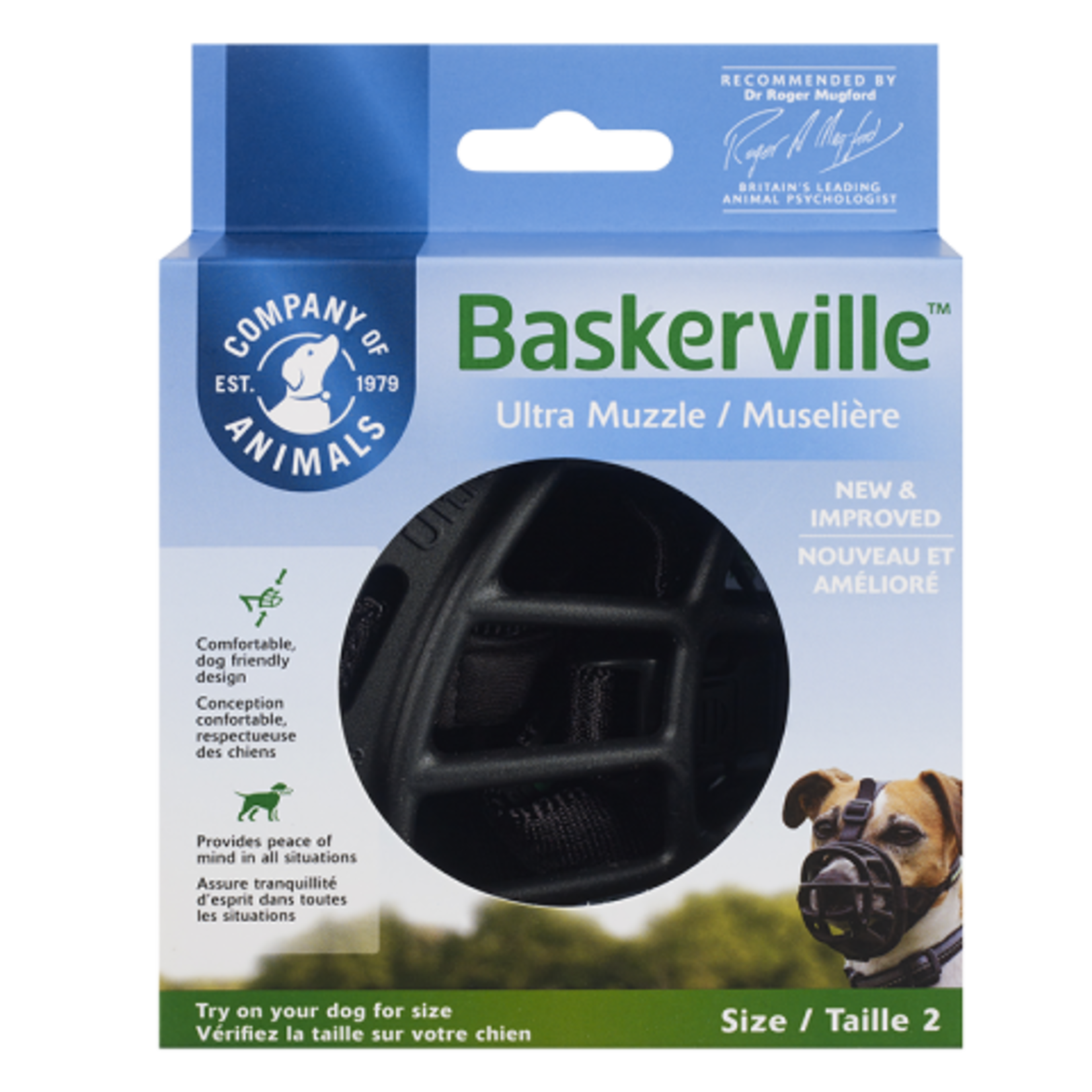 The Company of Animals Baskerville Ultra Basket Dog Muzzle