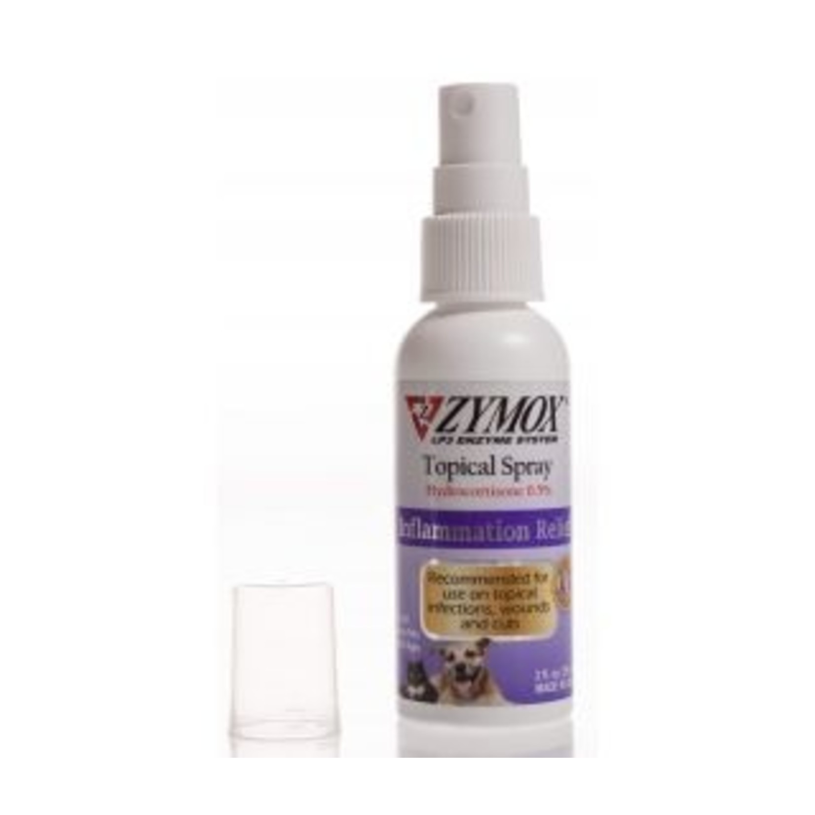 Zymox Zymox Topical Spray Anti-Itch Inflammation Relief with Hydrocortisone 2oz