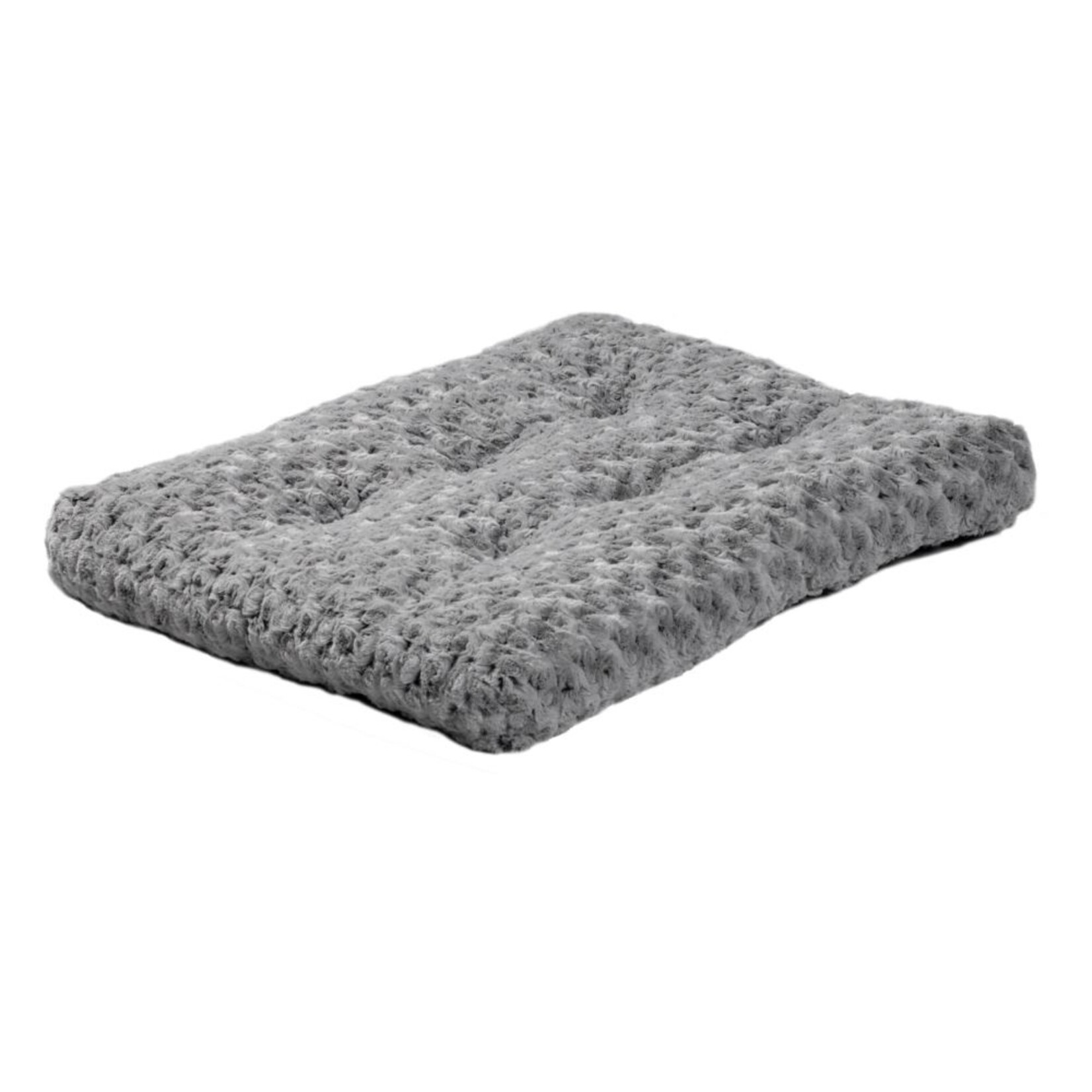 Midwest Homes for Pets QuietTime Deluxe Flat Crate Bed Ombre Swirl in Gray and Taupe