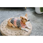 Chilly Dog Chilly Dog Peach Fairisle Sweater