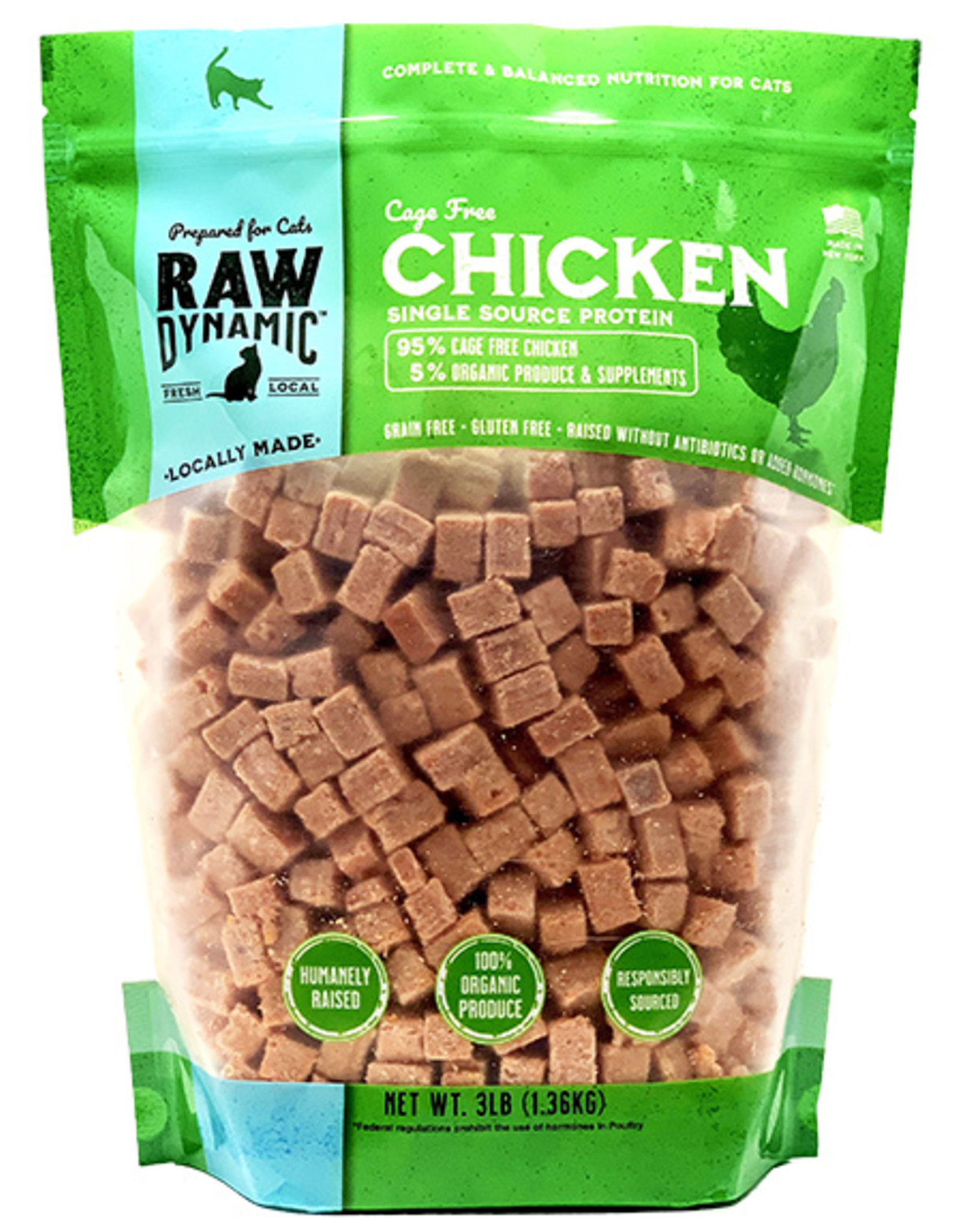 Raw Dynamic Frozen Raw Chicken - Raw Cat Food - Howl