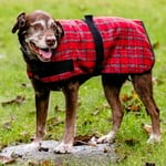 HuggleHounds Flannel Dog Jacket