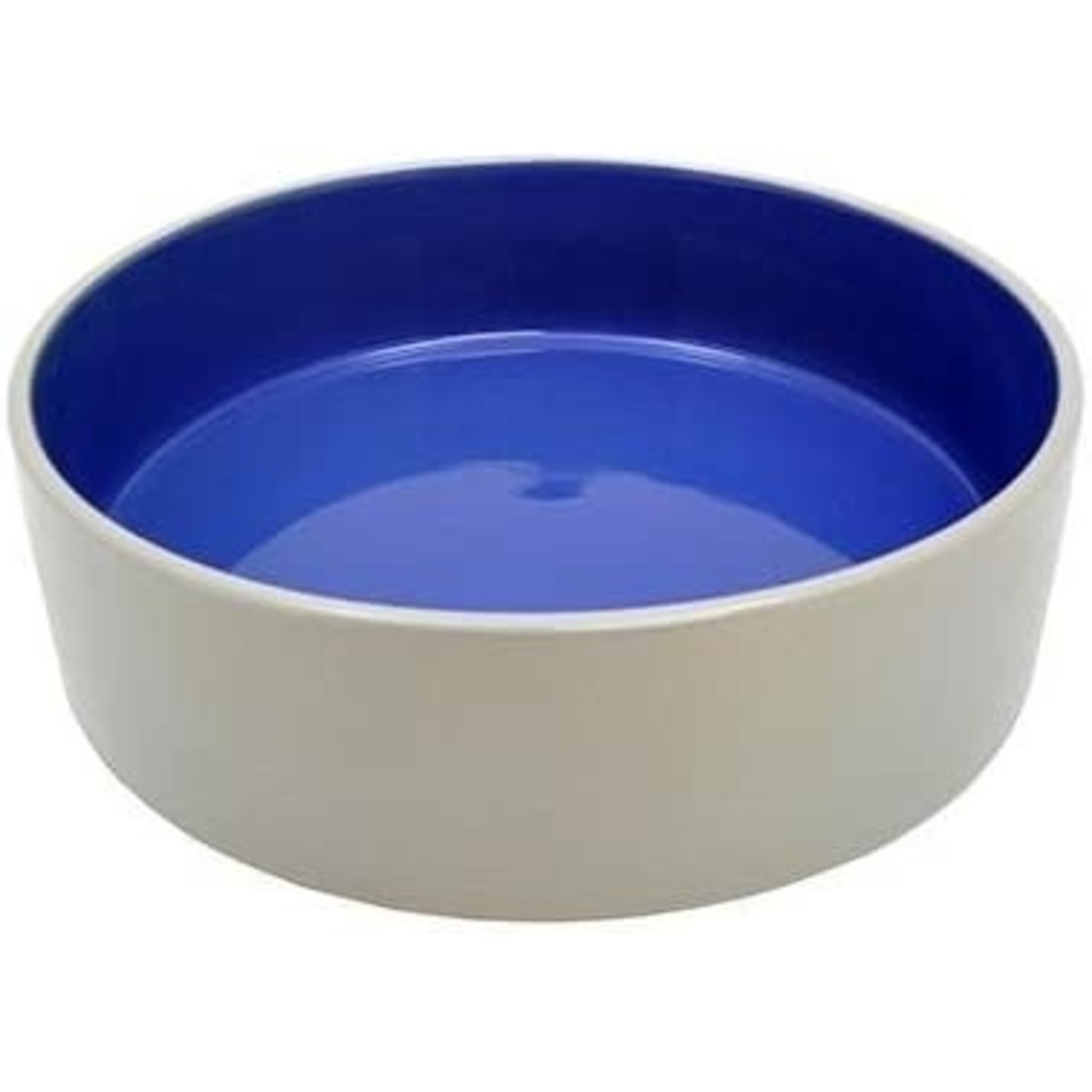 Ethical Pet / Spot Ethical Pet Gray & Blue Stoneware Crock Dog Food Water Dish