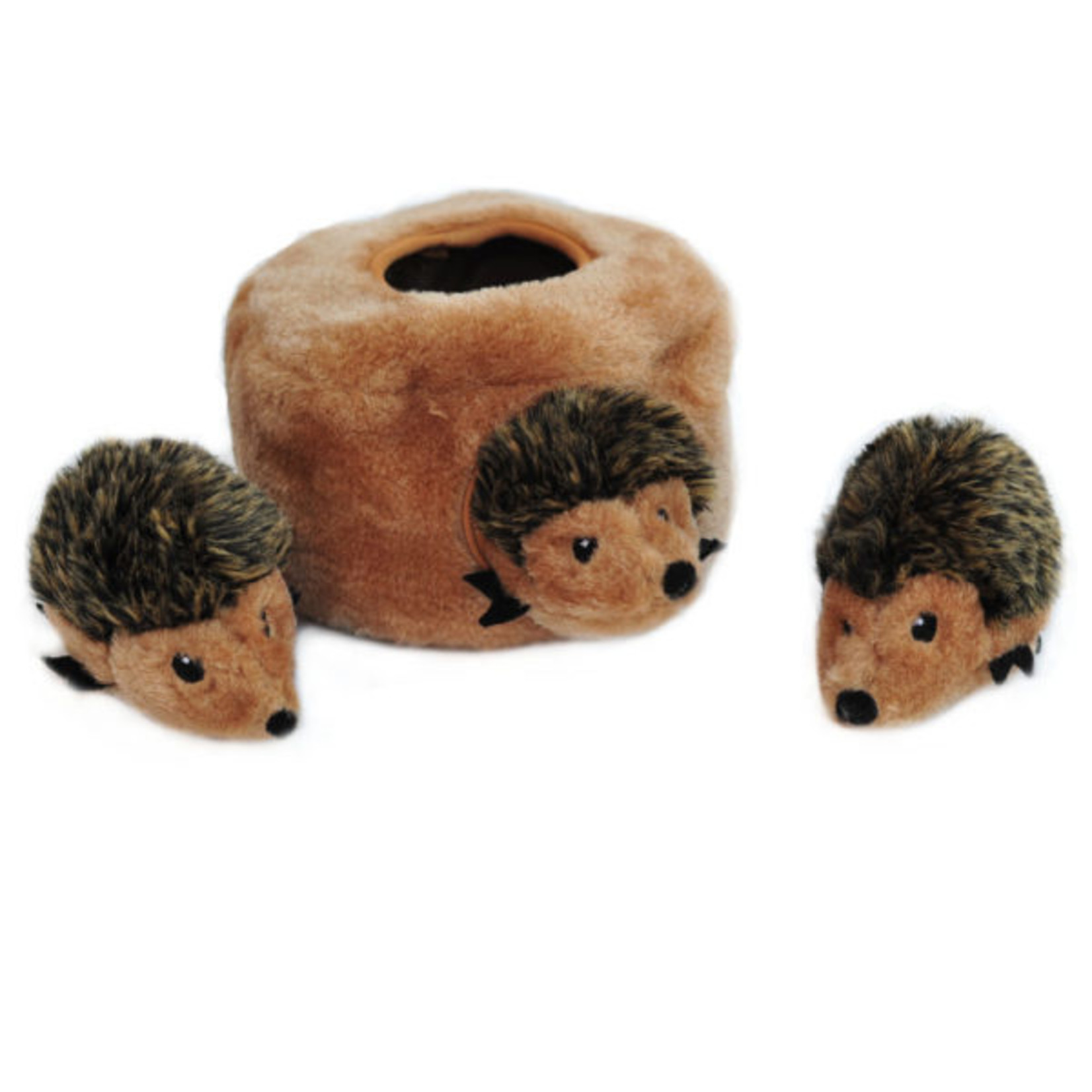 Zippy Paws Burrows Hedgehog Den Dog Toy