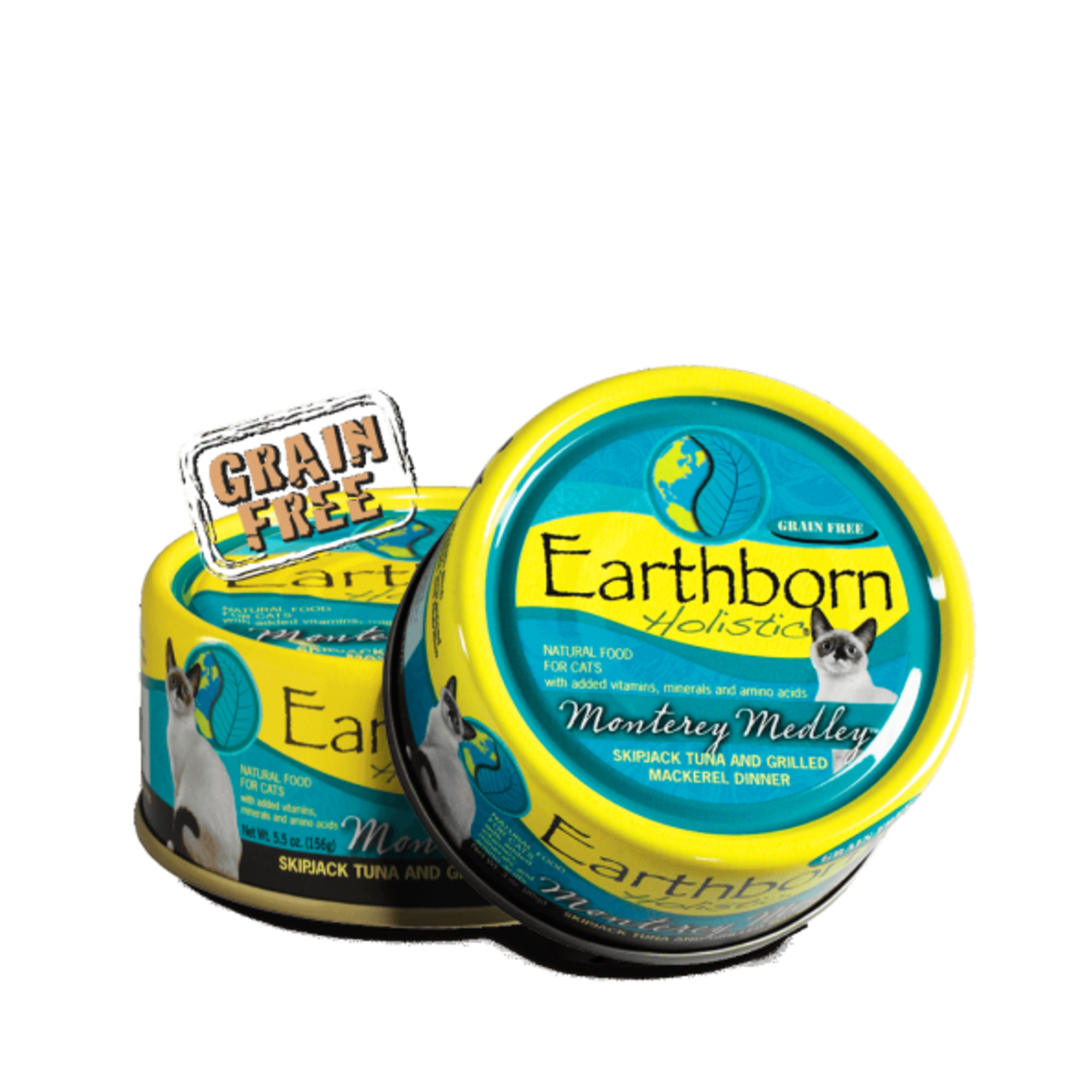 Earthborn Earthborn Wet Cat Food Monterey Medley 5.5oz Grain Free