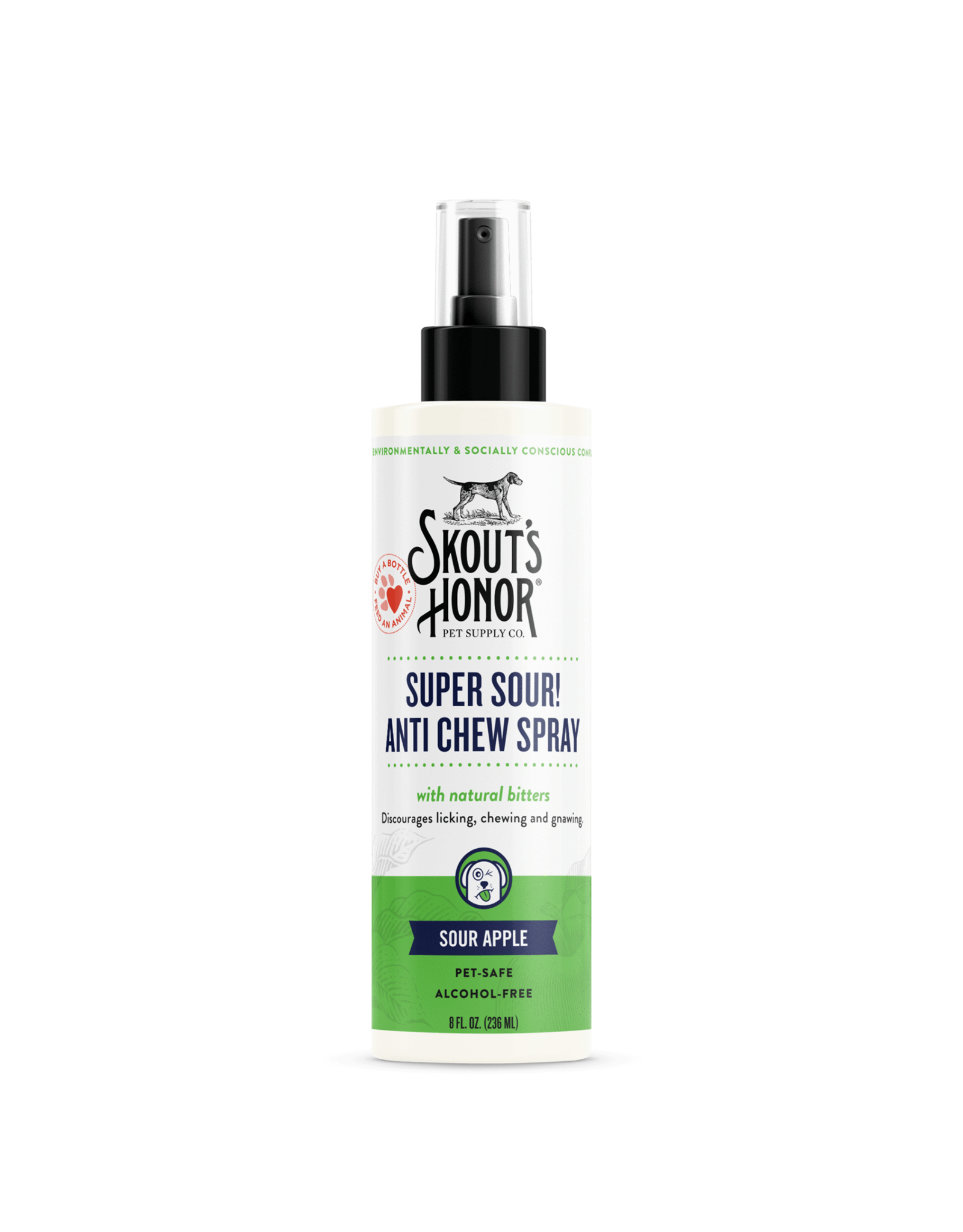 Skout S Honor Super Sour Anti Chew Bitter Spray 8oz Howl